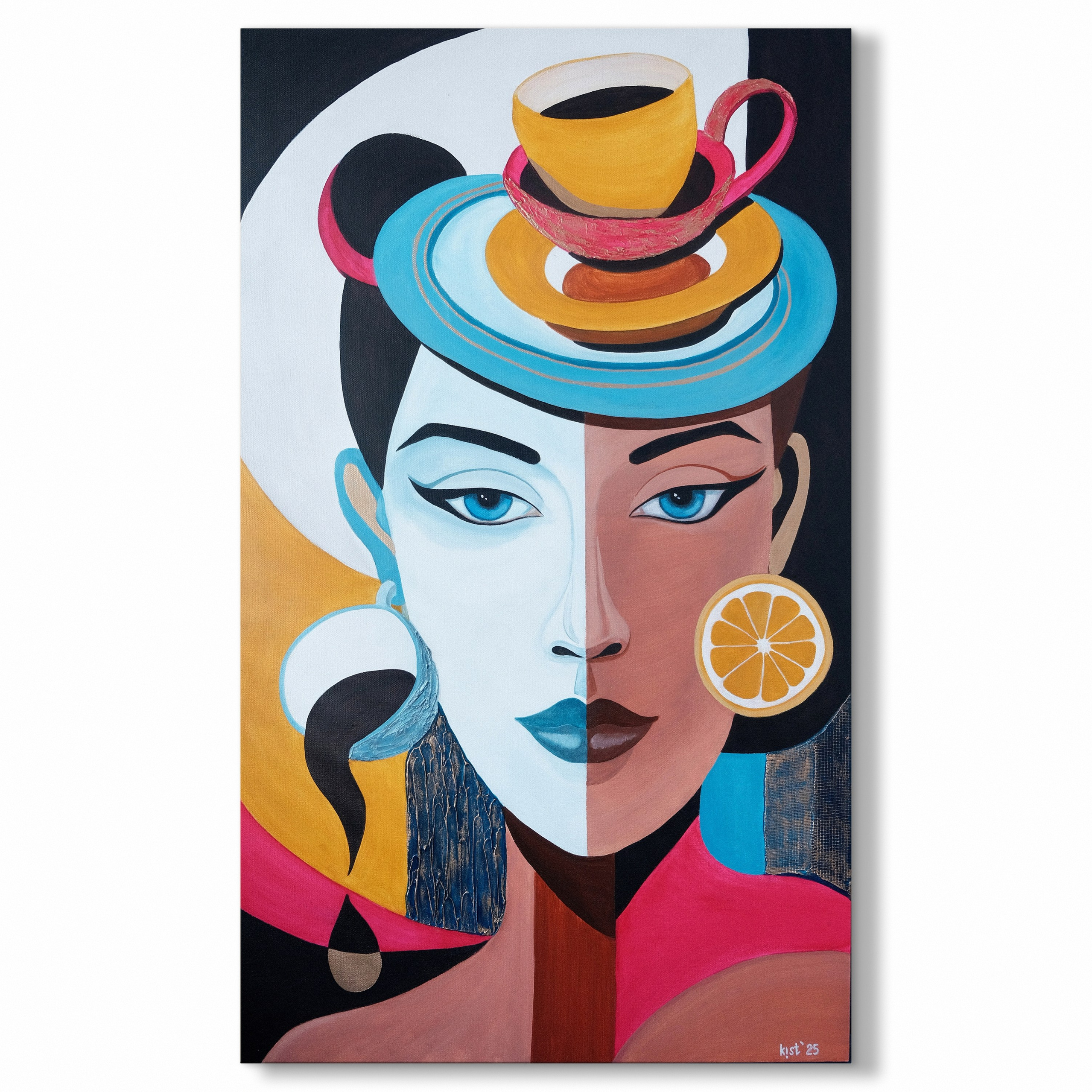 ПОСЛЕДНЯЯ КАПЛЯ. Художник Анастасия Кисткина, Петербург