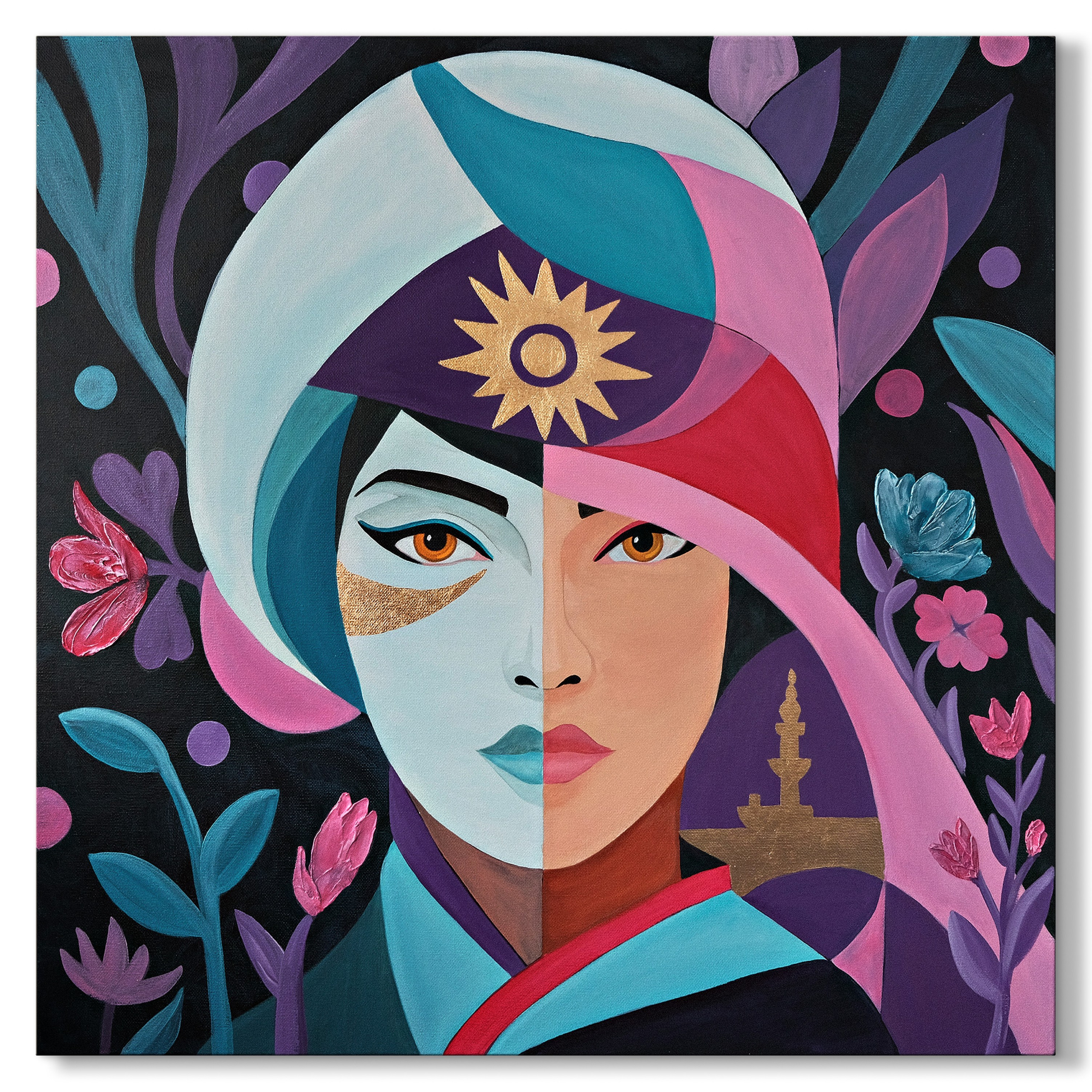 ВОИН СВЕТА. Художник Анастасия Кисткина, Петербург