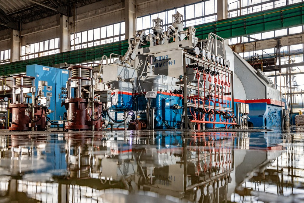 Промышленная фотосъемка для предприятия. Турбина