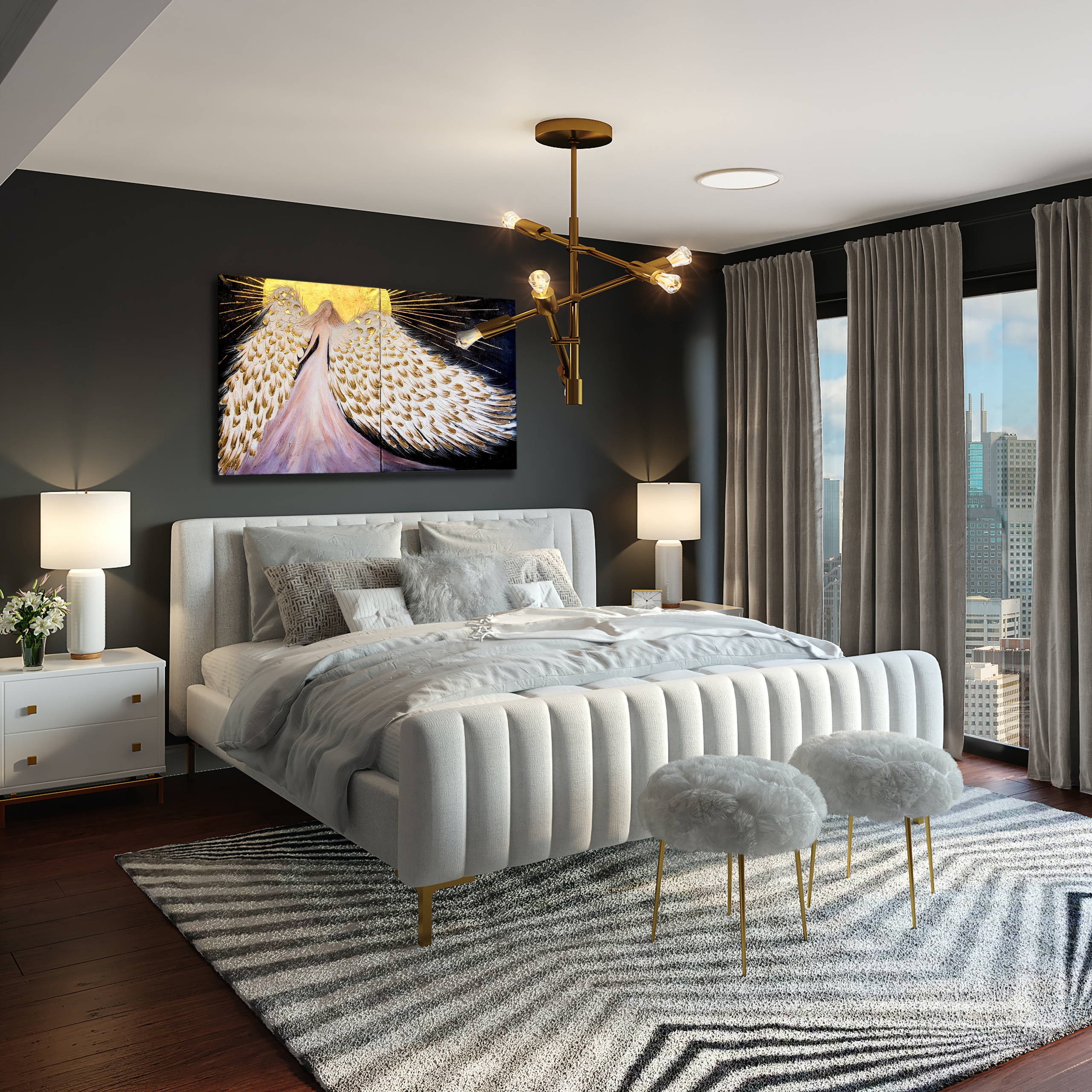 Абстракция № 2. Фактурные картины для интерьера