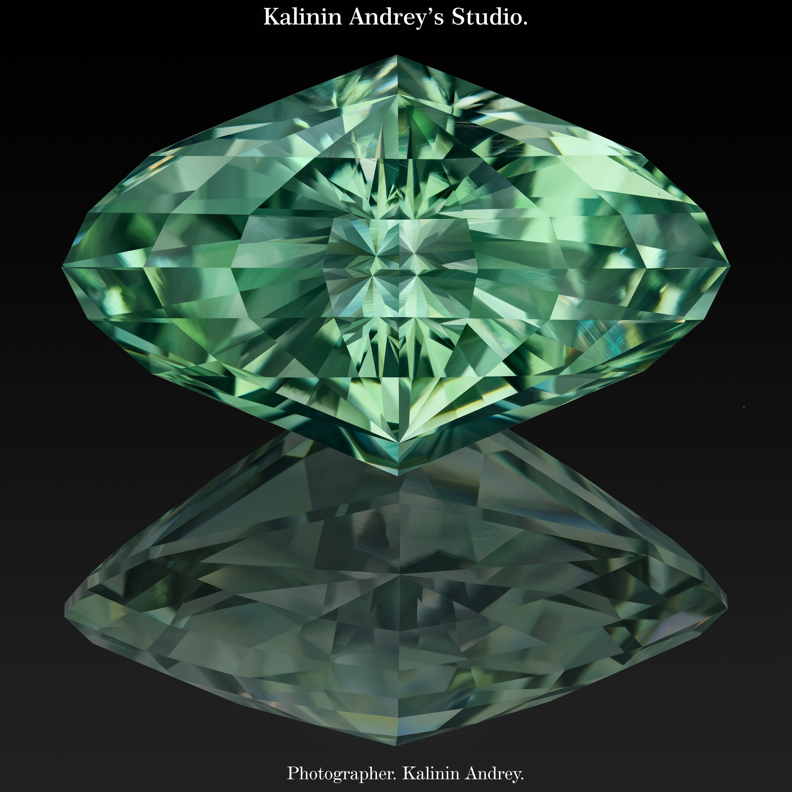 High-quality professional advertising photography of jewelry, precious stones, training, consultation