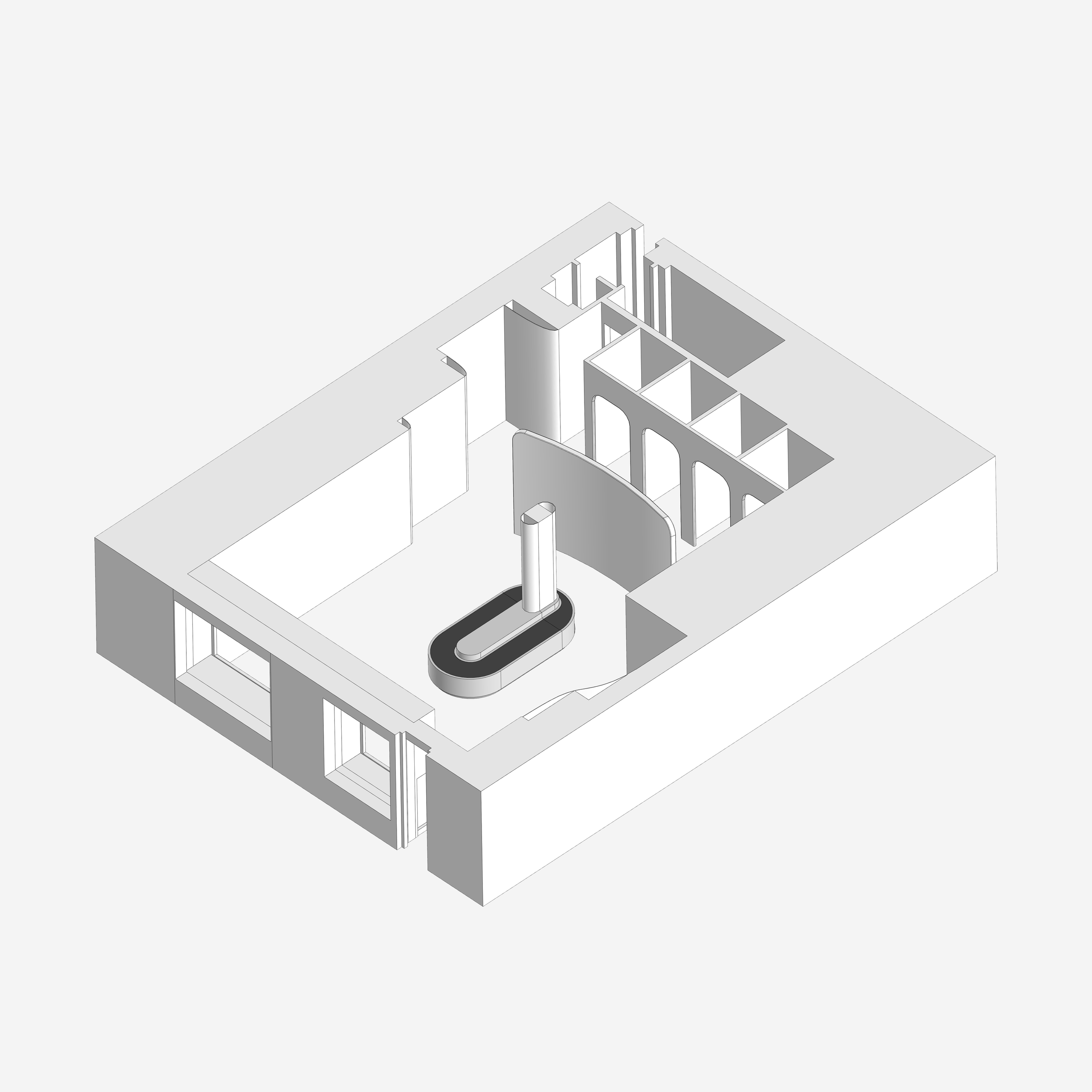 Флагманский стрит-ритейл магазин Санкт-Петербургского бренда Gate31, 110 м². Дизайн интерьера в Петербурге Ворфаламеева Яна