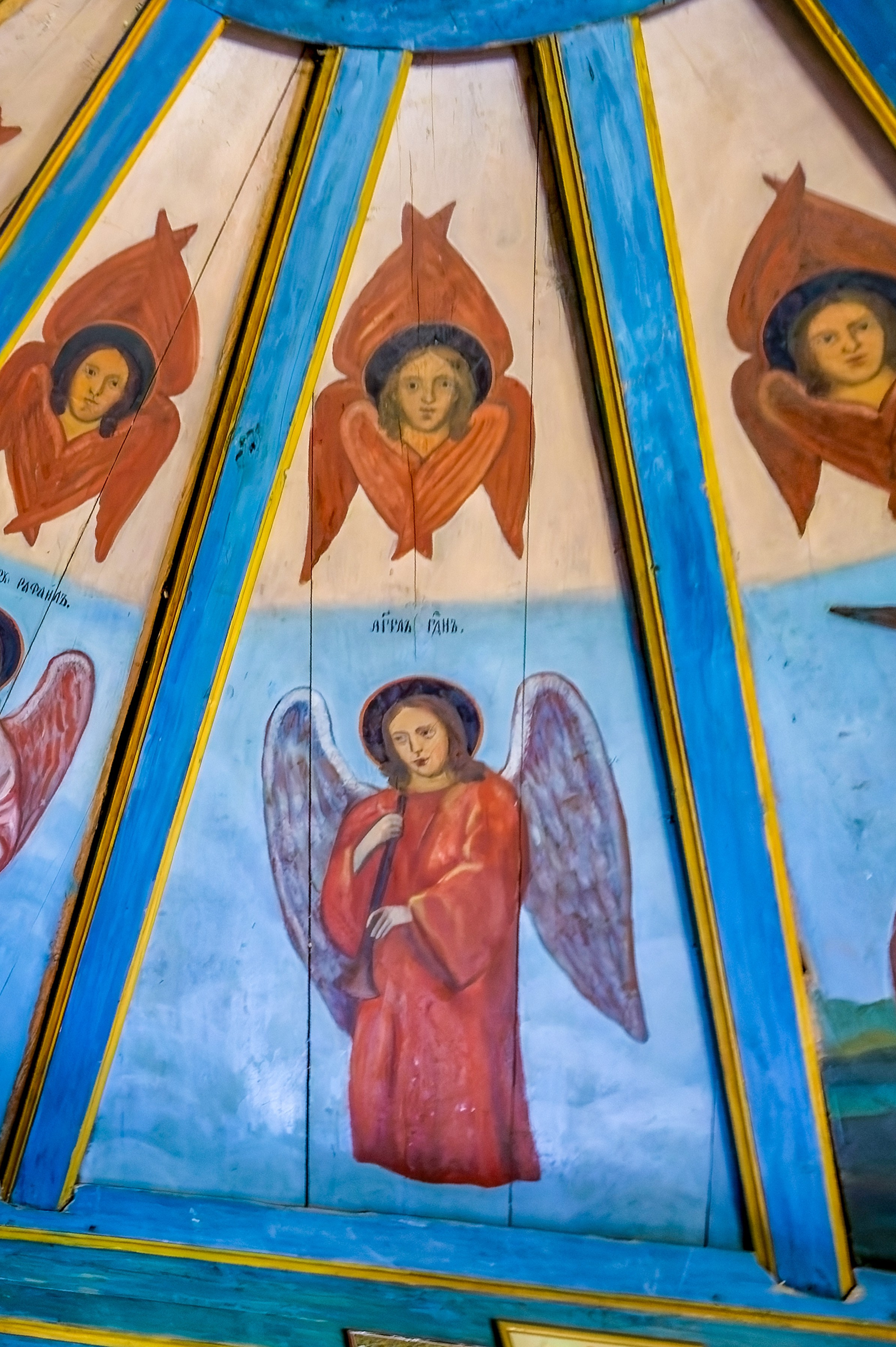 Ангел Господен Часовня Святителя Николая Чудотворца в Вершинино. Архангельская область