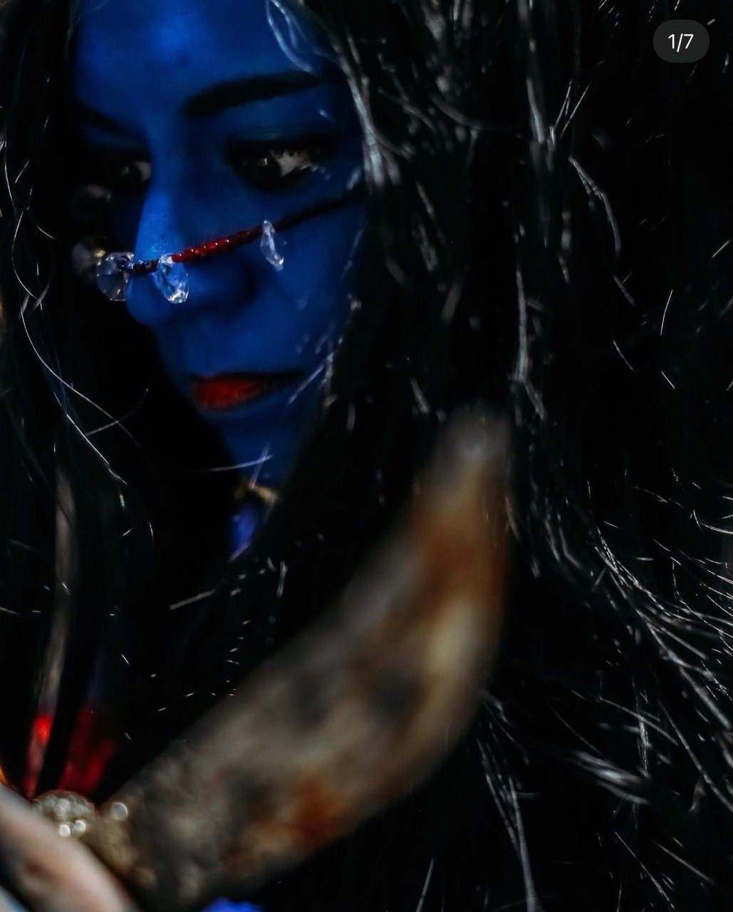 Кали. Visual artist Irina Heinz