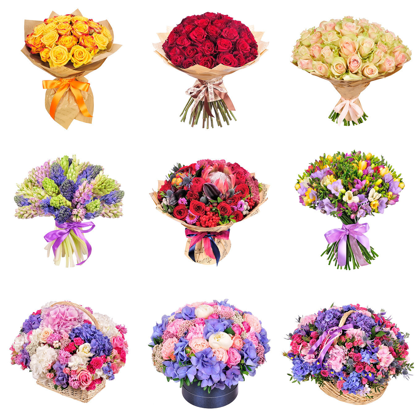 Фотосъемка цветов и букетов для магазинов и служб доставки. Предметная фотосъемка для маркетплейсов в Москве. Предметный фотограф Дмитрий Дрогунов