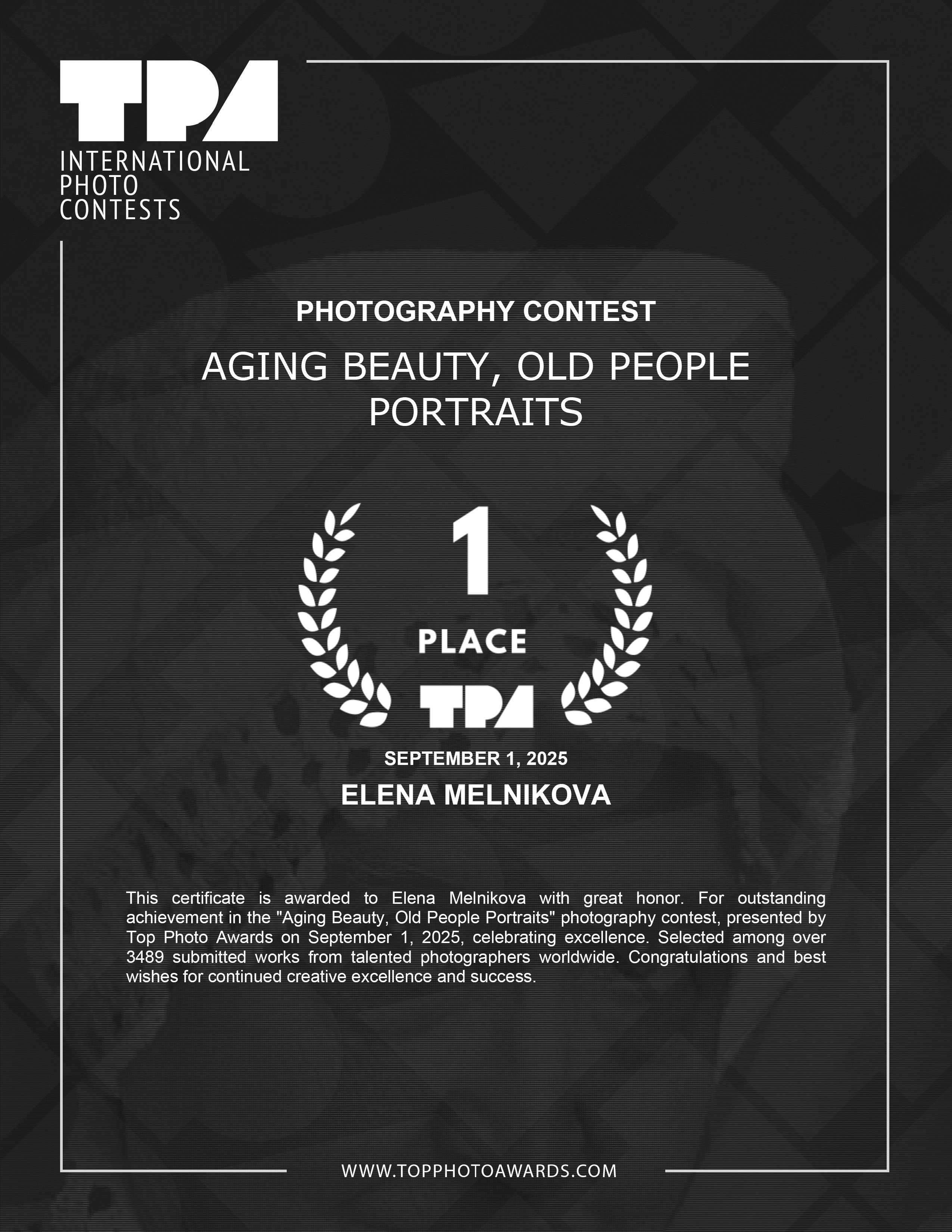 My achievements. Reportage, architectural, fine art photographer Lena Melnikova in Moscow