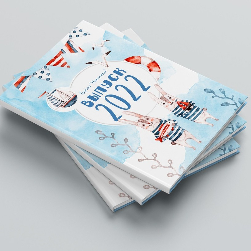 Выпускной альбом&nbsp;для детского сада на 8 разворотов, ТРЮМО. Выпускные альбомы в Липецке Медведева Лариса medlori book 