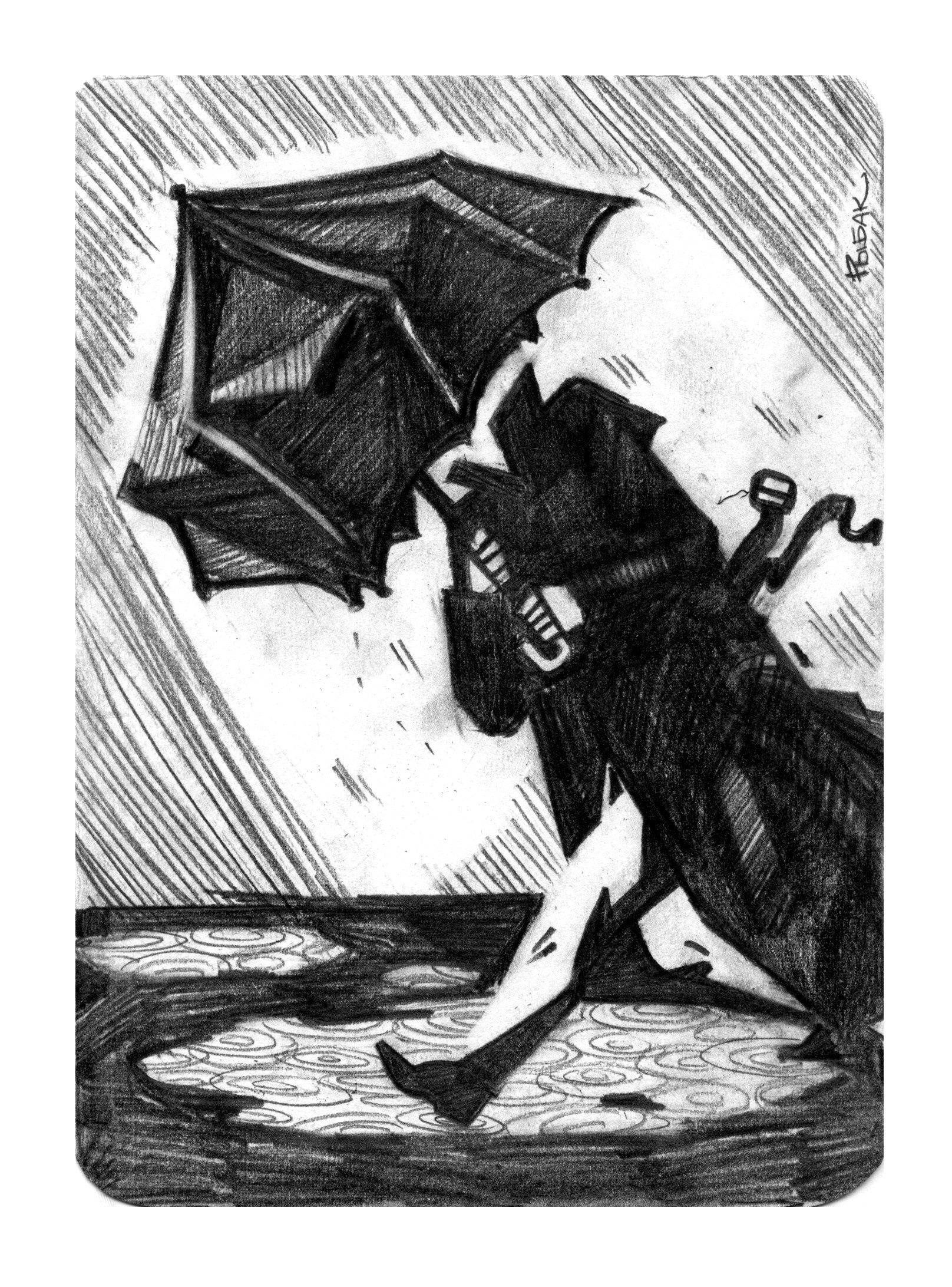 Графика 2013. Художник Рыбак Николай