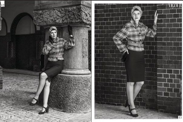 Печать в журнале Vigour. Фотограф Елена Медок Калининград