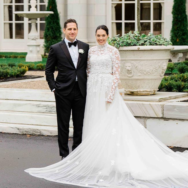 Couple portrait with professional wedding photo editing