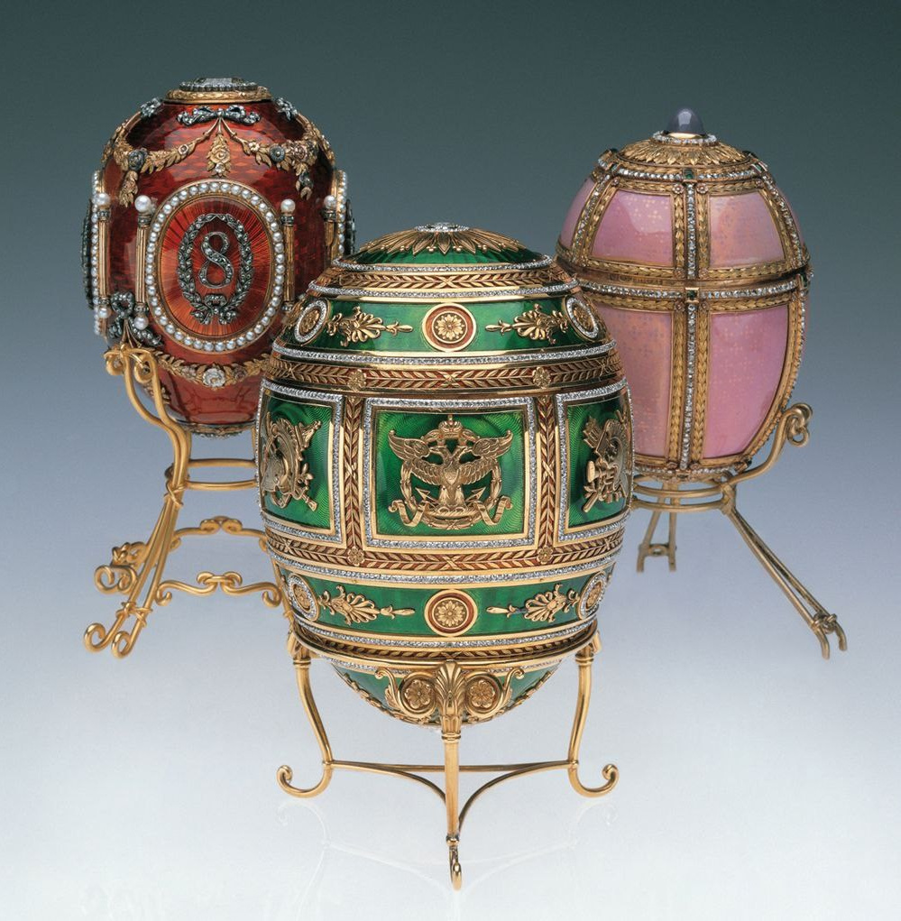 Пасхальное яйцо Cartier. Ari. Guide in Saint-Petersburg and Faberge Museum