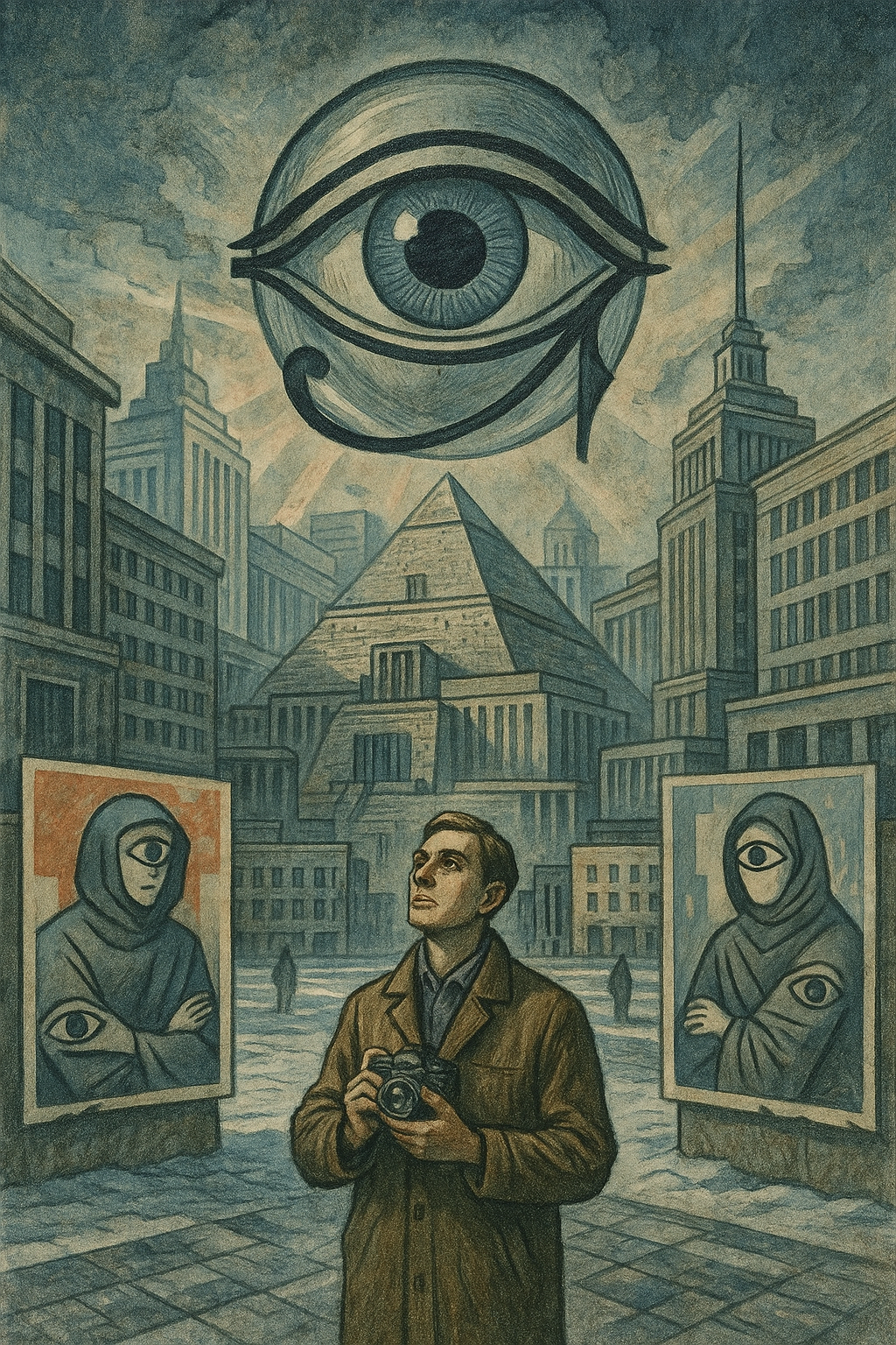 Описание экспоната: «Глаз Египта». Roman Hodirev is an esoteriologist, multidisciplinary artist, photographer and musician. Saint Petersburg, Riga