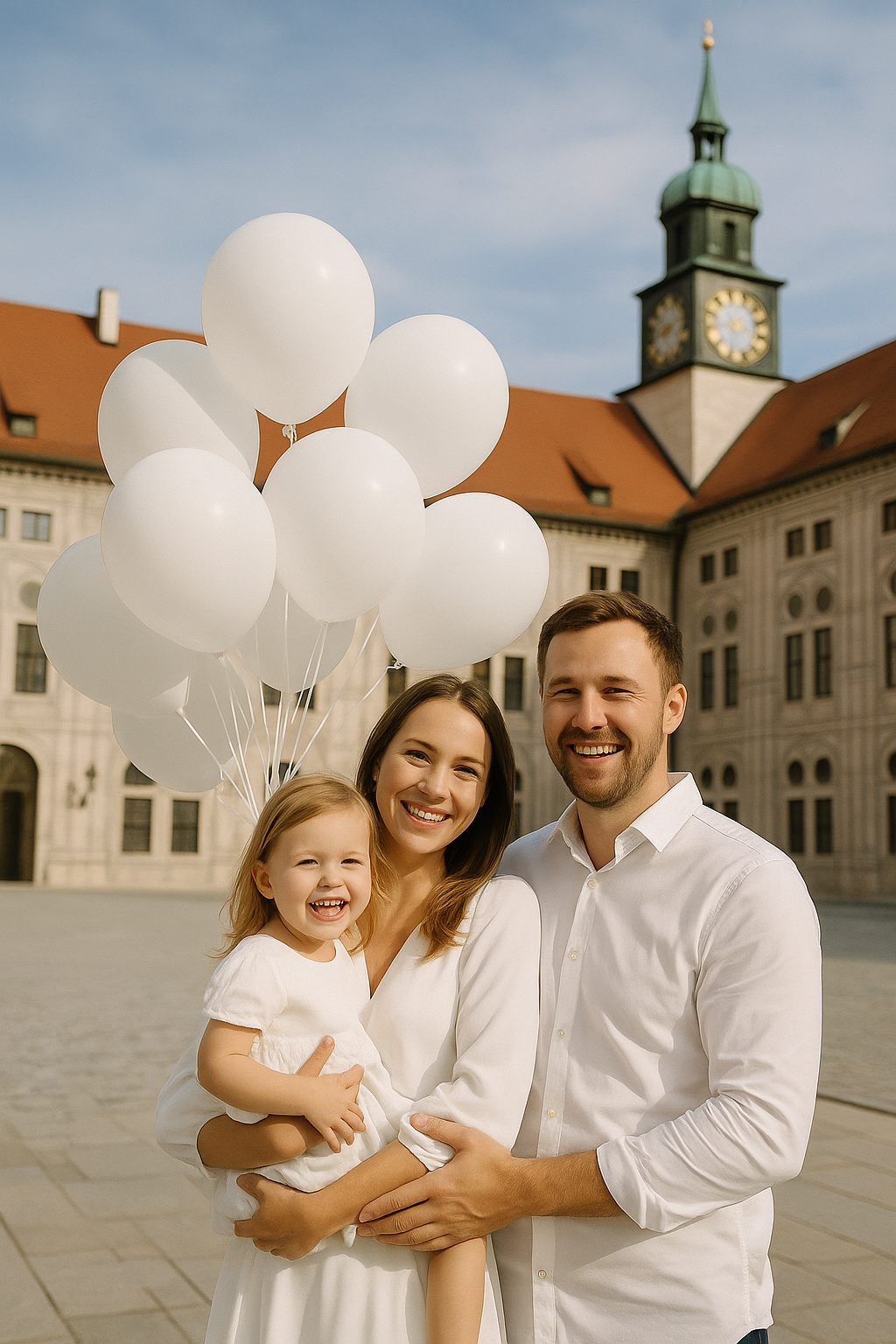 Sommerromantik im Herzen Münchens. Fotominis. Fotografin in München Dasha Antipina
