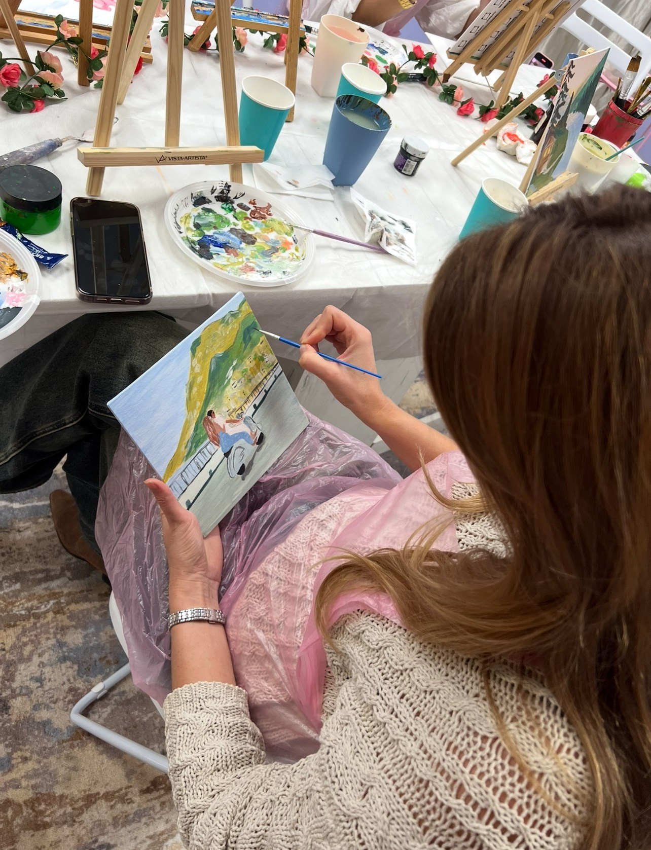 Мастер классы и арт вечеринки. Школа рисования Океан для детей и взрослых в Самаре