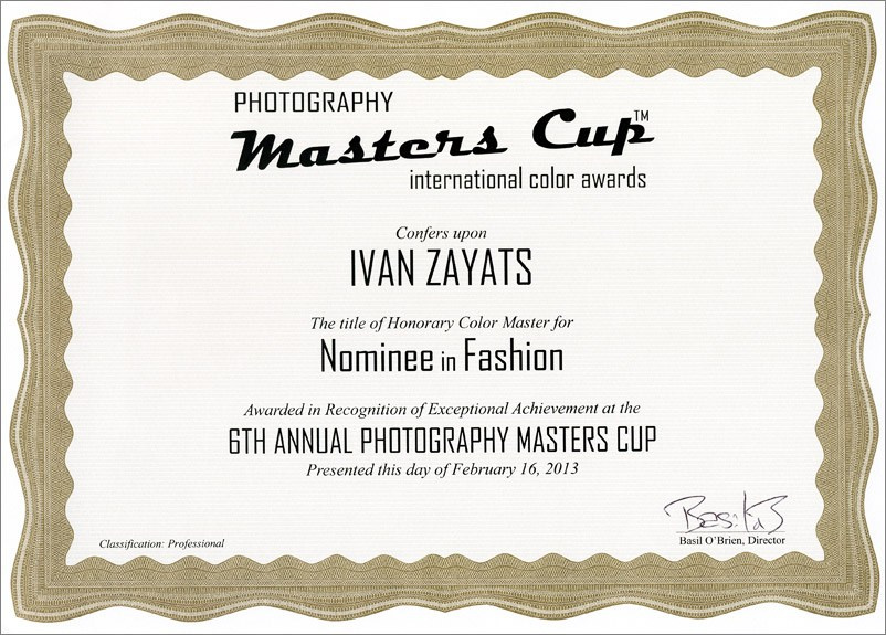 Фотограф Иван Заяц - награды, публикации