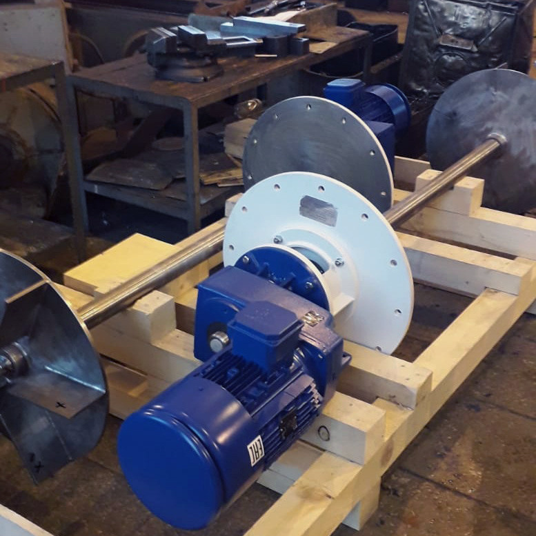 Изготовлены перемешивающие устройства для ОА «Кольская ГМК». ПЕТЕРБУРГНИИХИММАШ разрабатывает и изготавливает оборудование