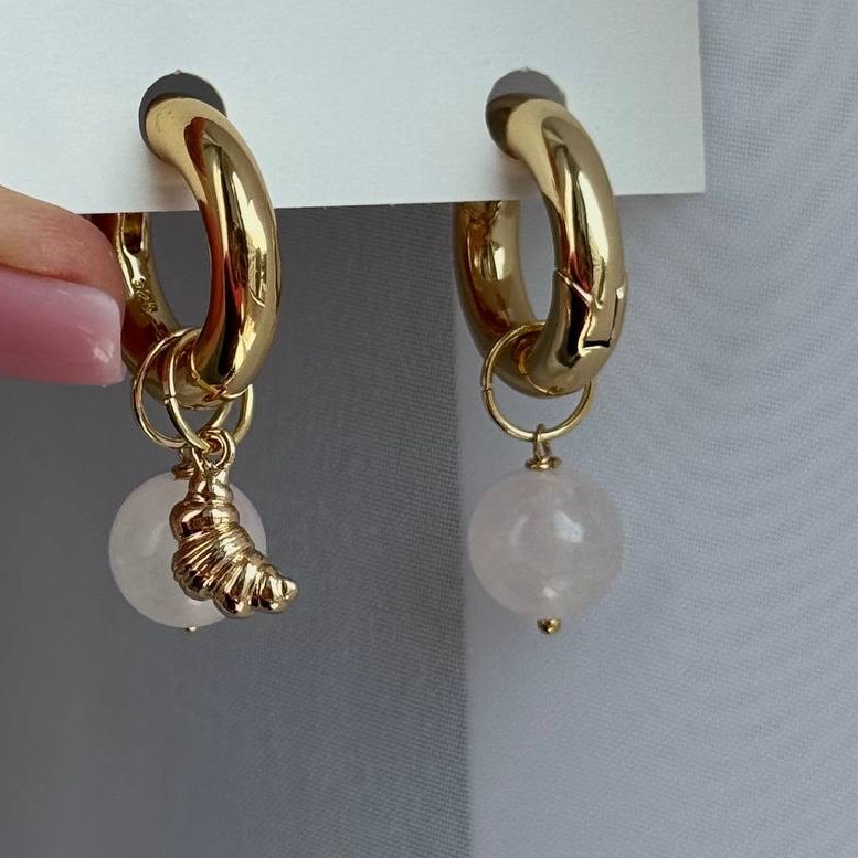 Серьги. Группа «Белое Злато»