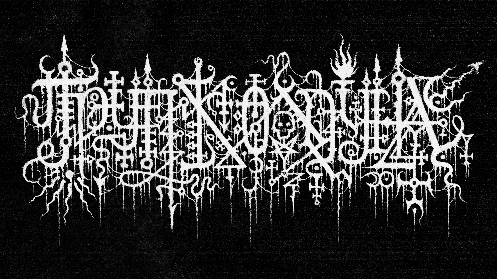 GNOIZM | Metal Logos & Dark Lettering