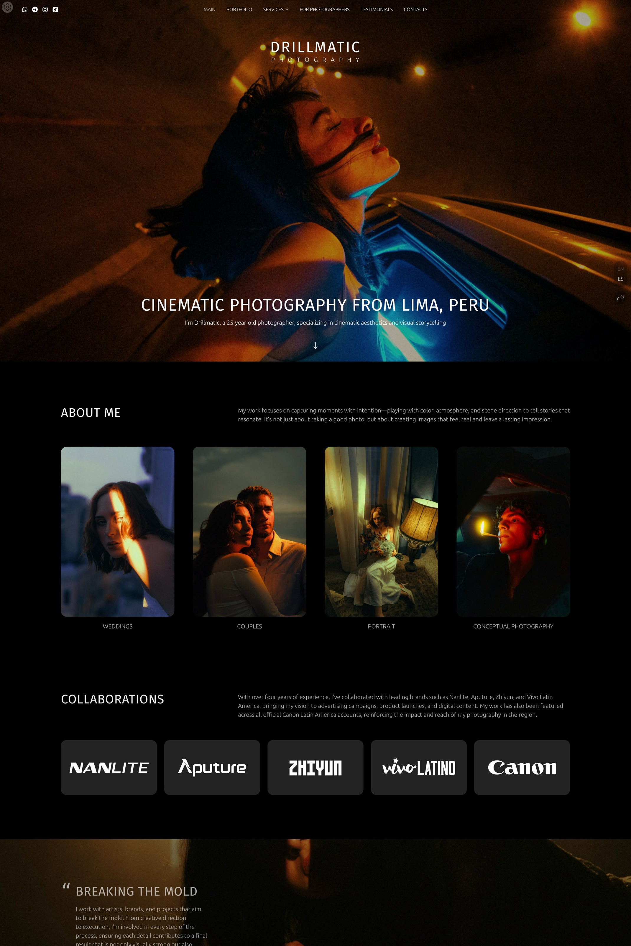 Order a website from Wfolio designers