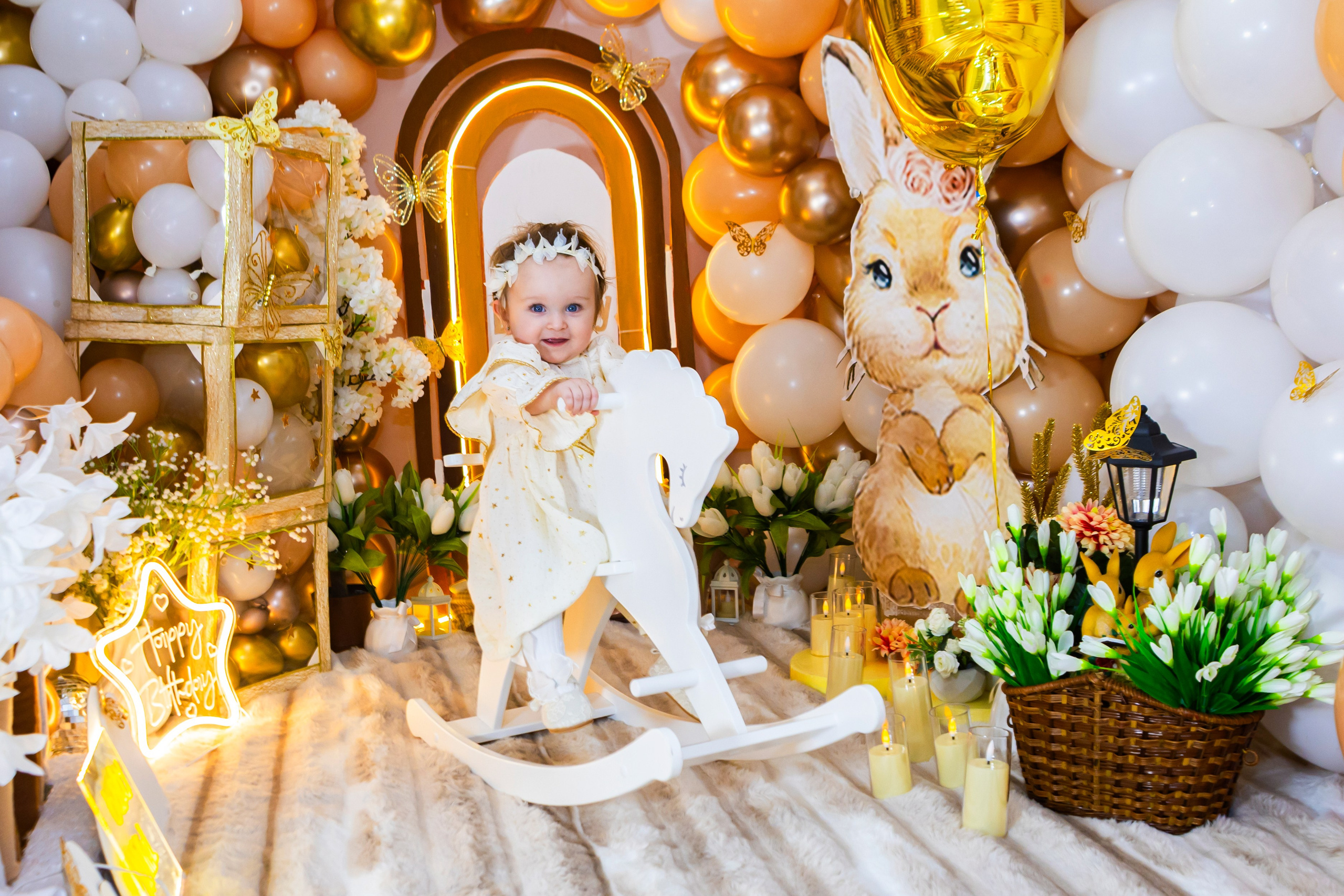 Фотозона для малышей 1-2 года. Детский фотограф