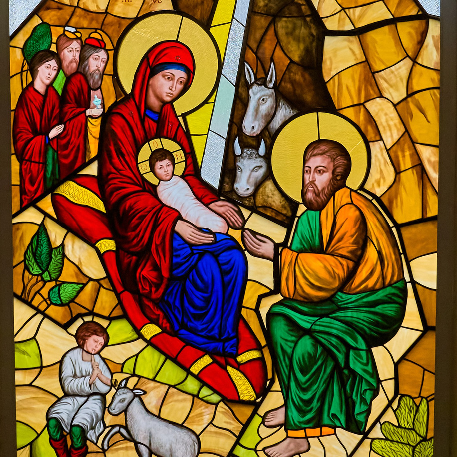 Витражи Храма Пророка Божия Илии в г. Дзержинске