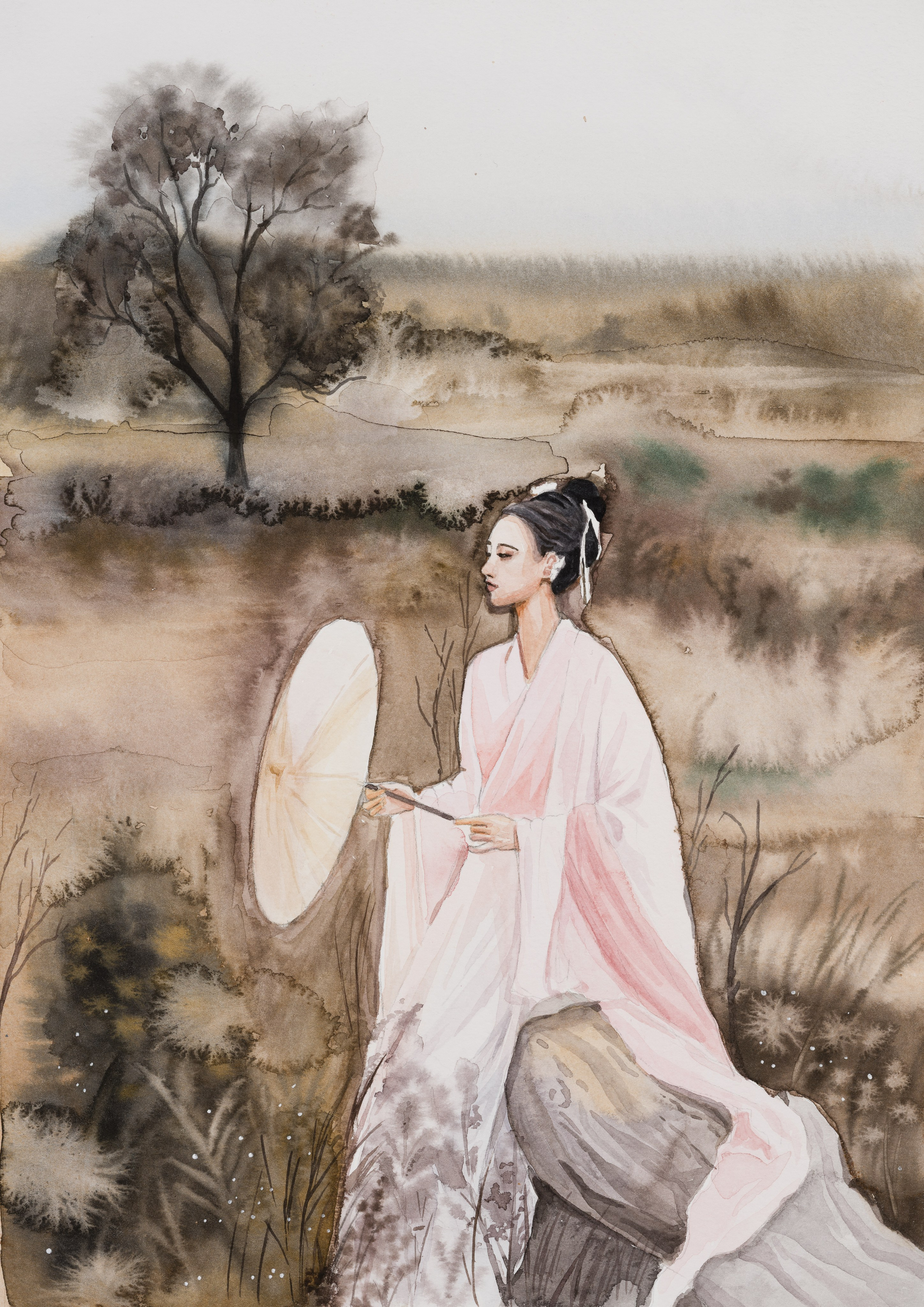 «Девушка в поле» - Татьяна Аксёнова 