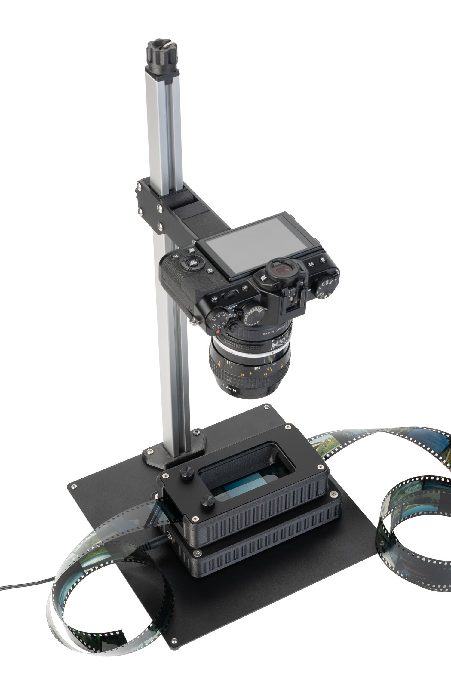 пересъемка негативов цифровым фотоаппаратом