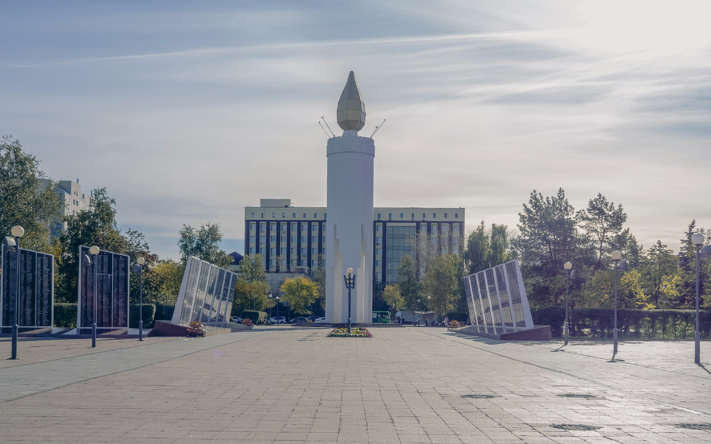 Примечательные места. Площадь Памяти в Тюмени