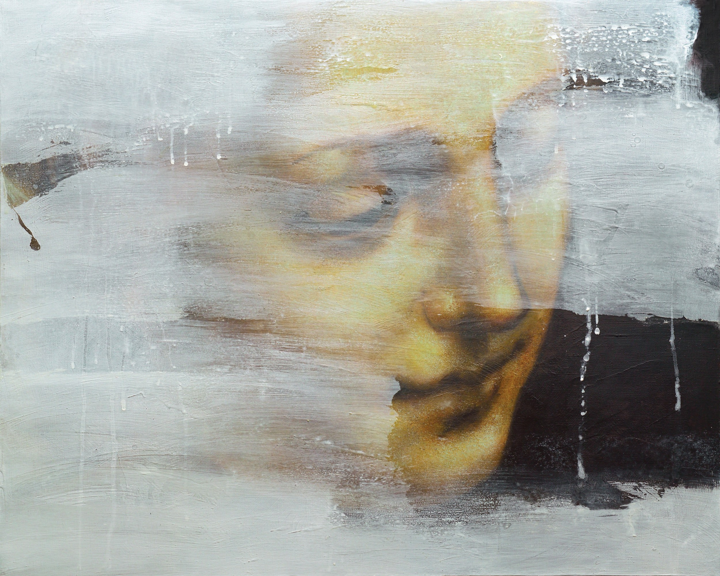 Холст, акрил, 100х100 см