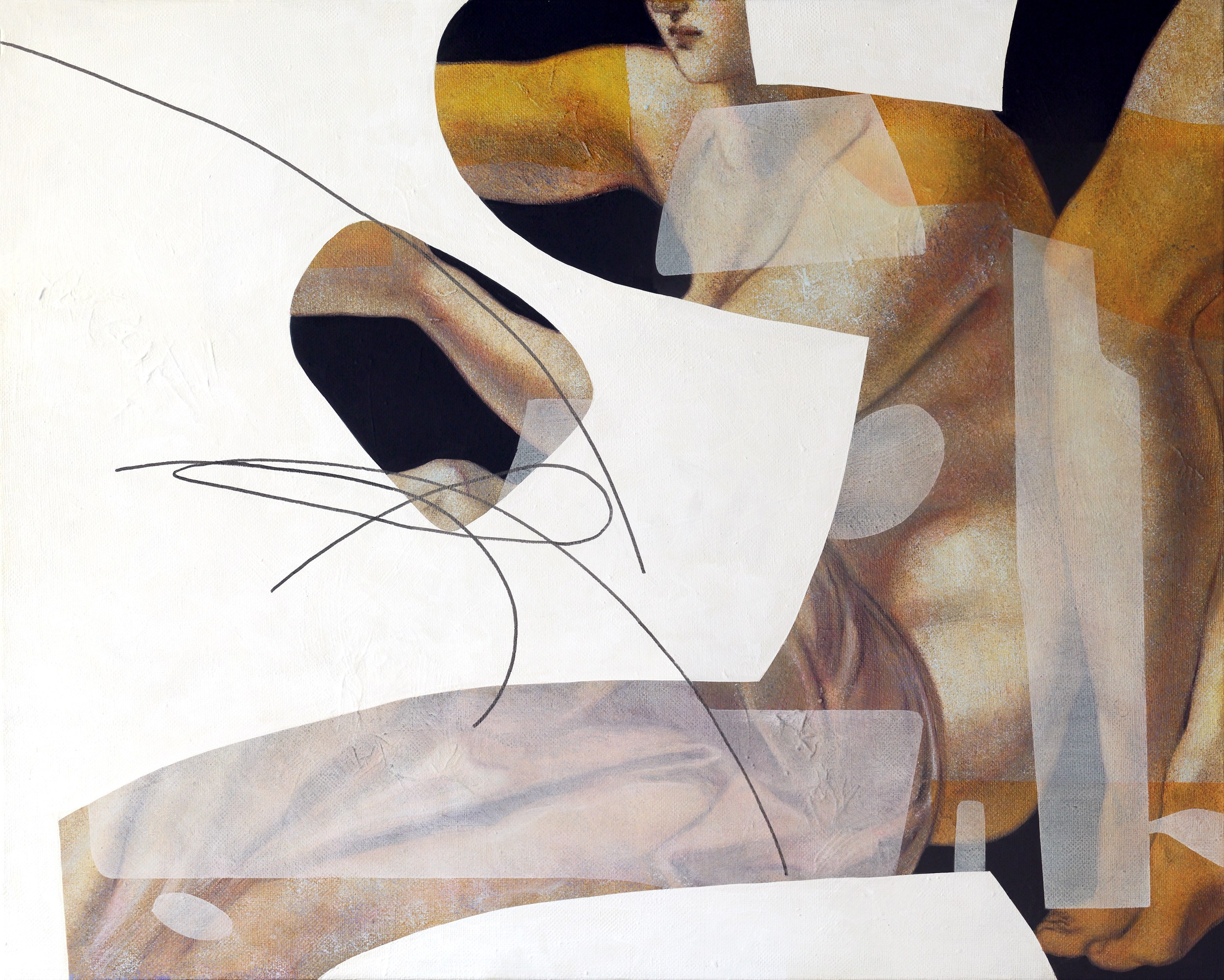 Холст, акрил, 100х100 см