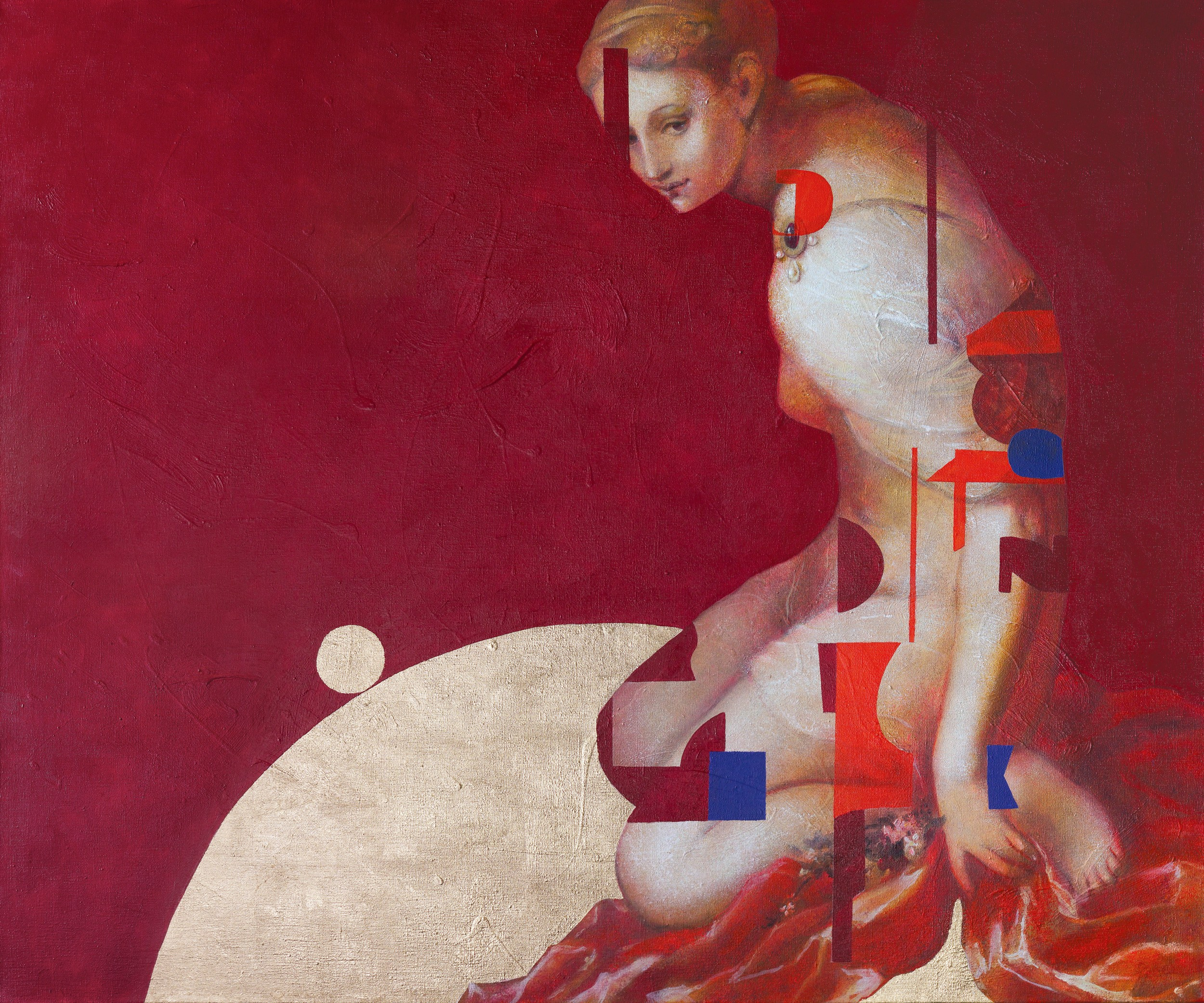 Мы, боги…. Художник-абстракционист Ольга Рикун. Москва