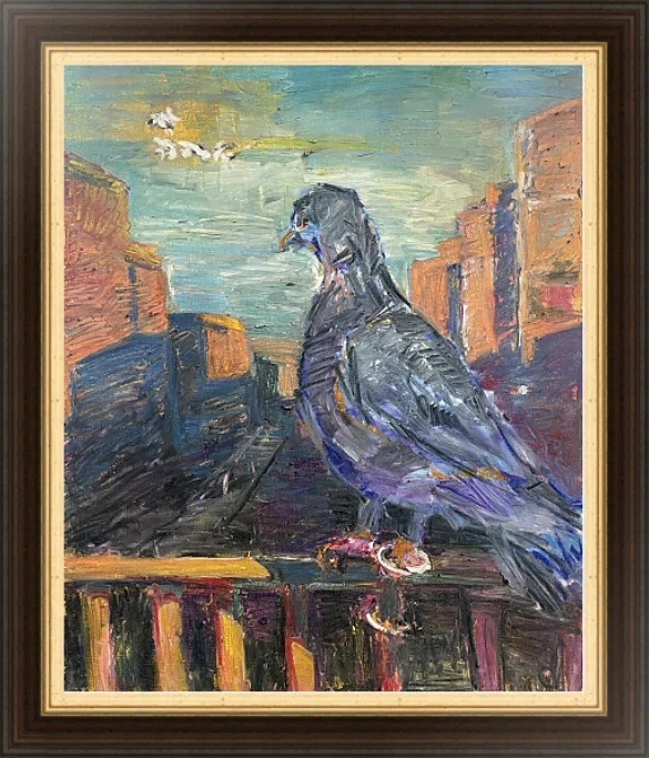 Без названия. Набросок. Пастель. Холст на картоне. Своя Мастерская