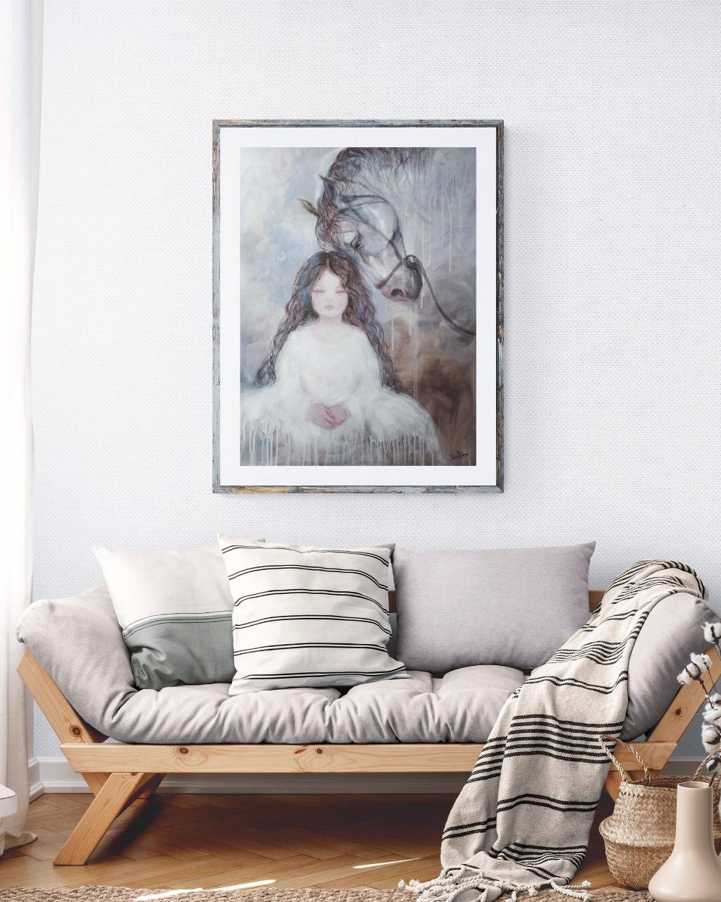 Люба Дикер «Лунная лошадь защищает внутреннего ребенка». Декор для дома