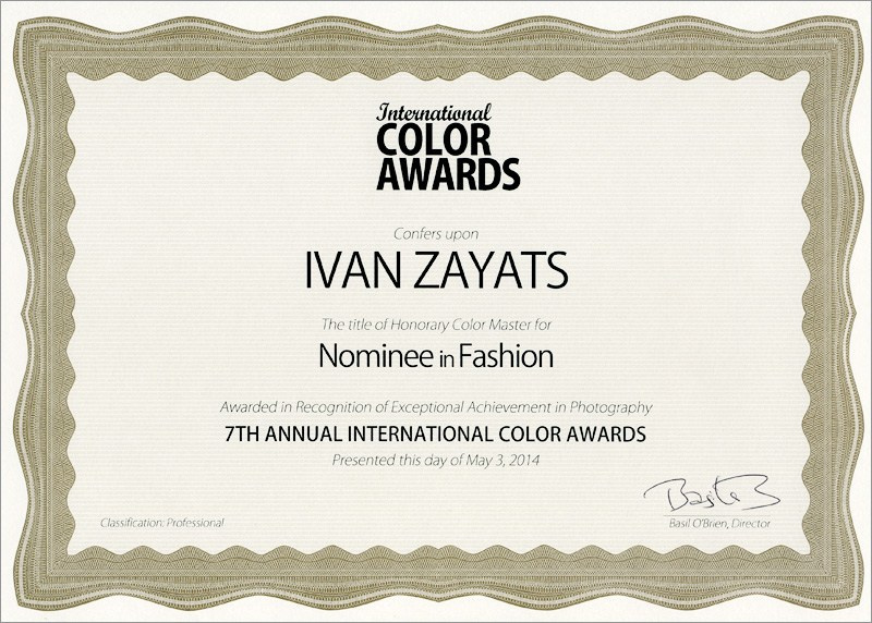 Фотограф Иван Заяц - награды, публикации