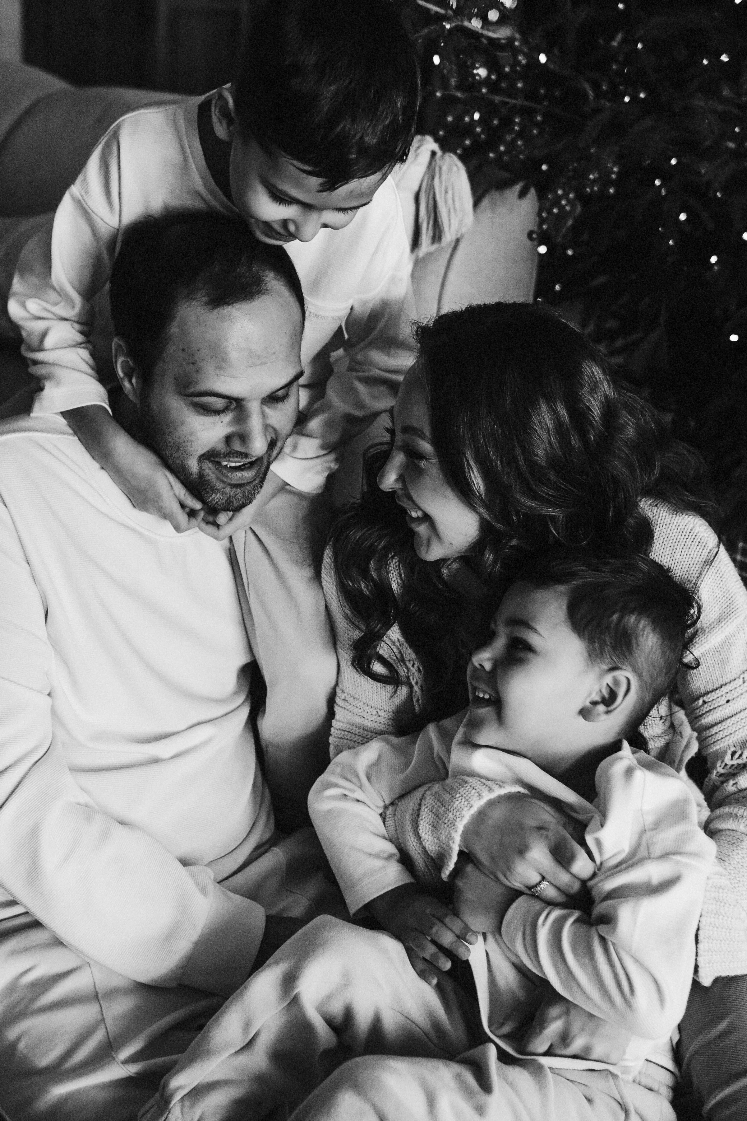 семейная фотосессия в студии