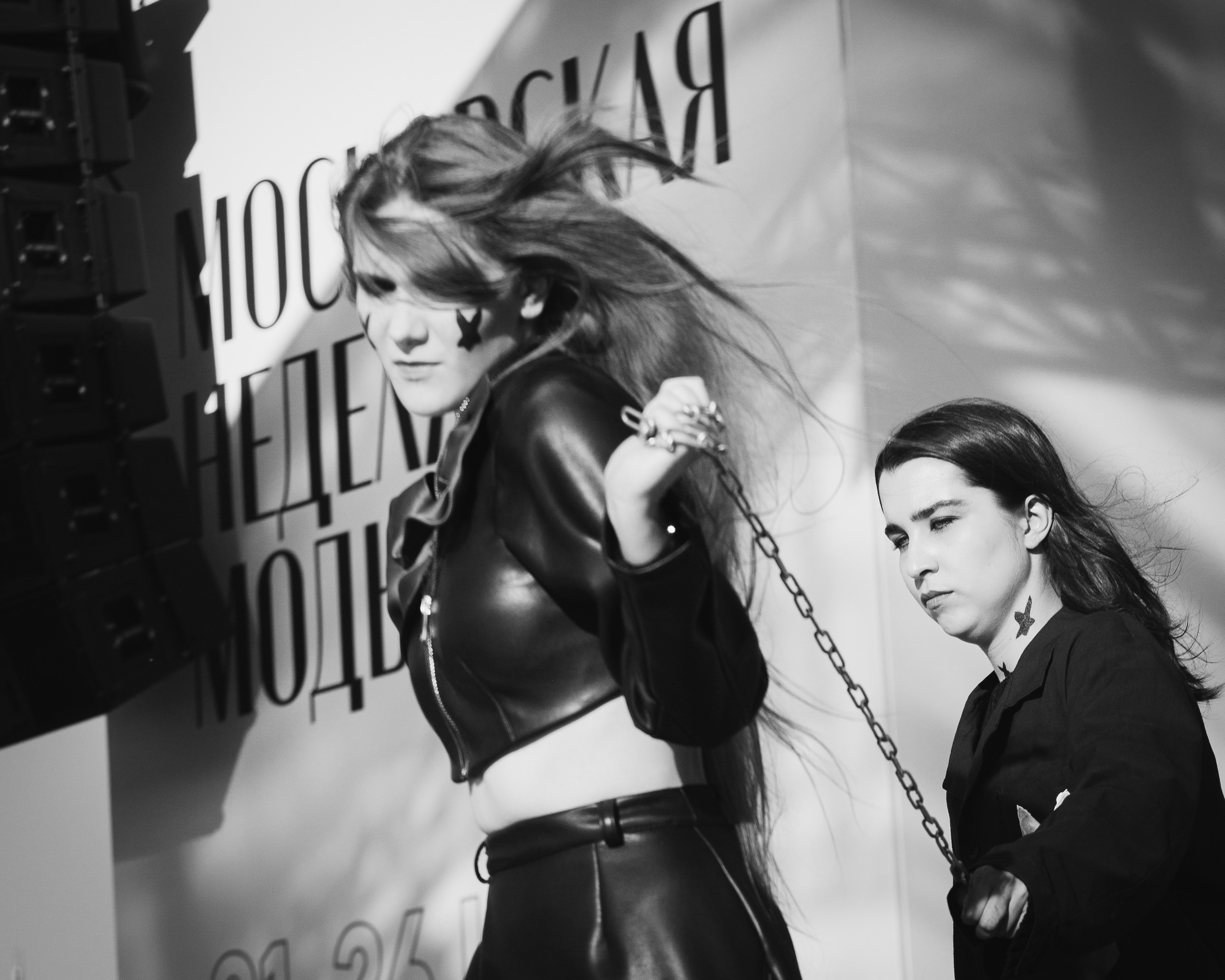 Moscow Fashion Week. Denis DETALOV. Visual artist, photographer Liana Darenskaya, Moscow