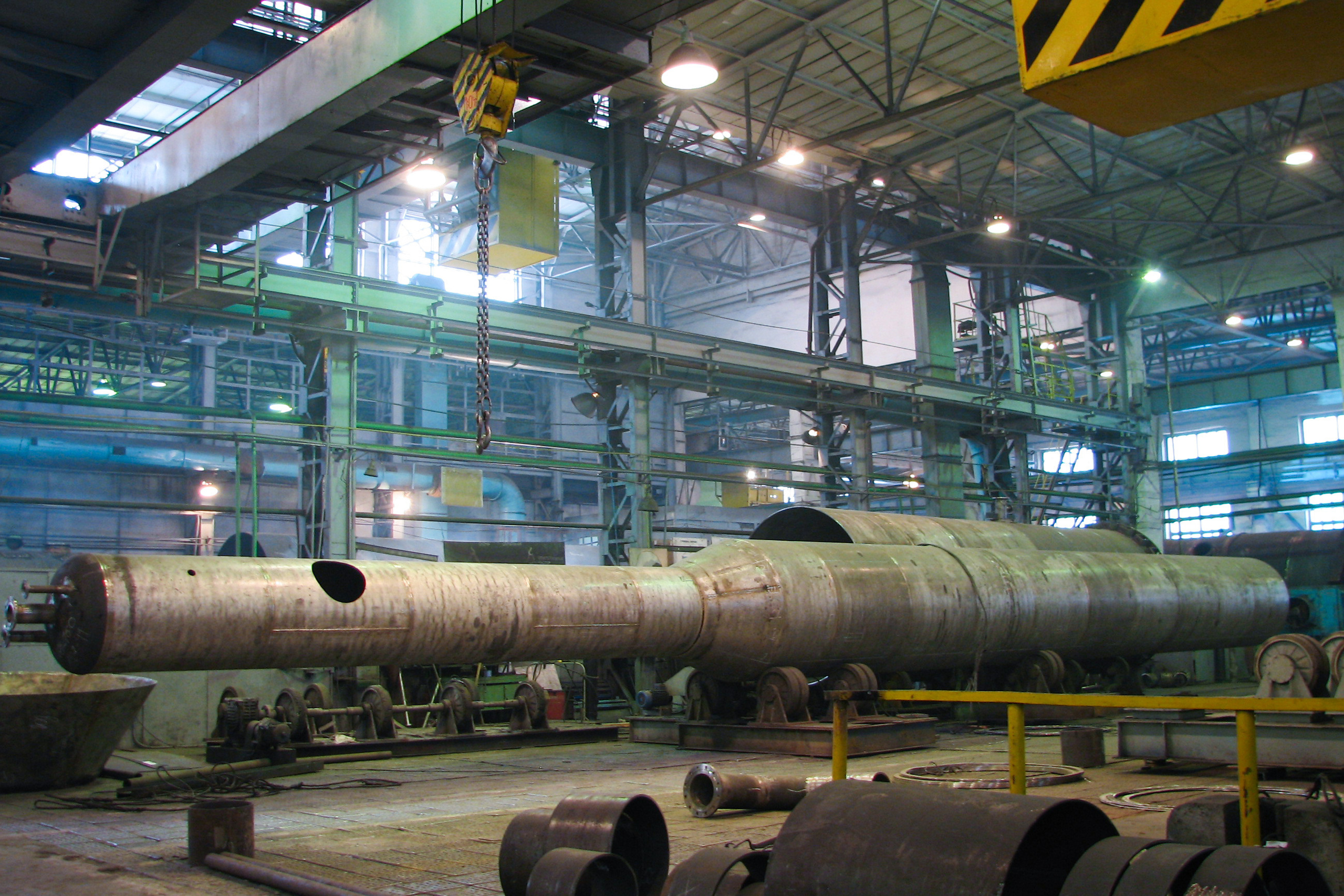 Массообменные колонны. ПЕТЕРБУРГНИИХИММАШ разрабатывает и изготавливает оборудование