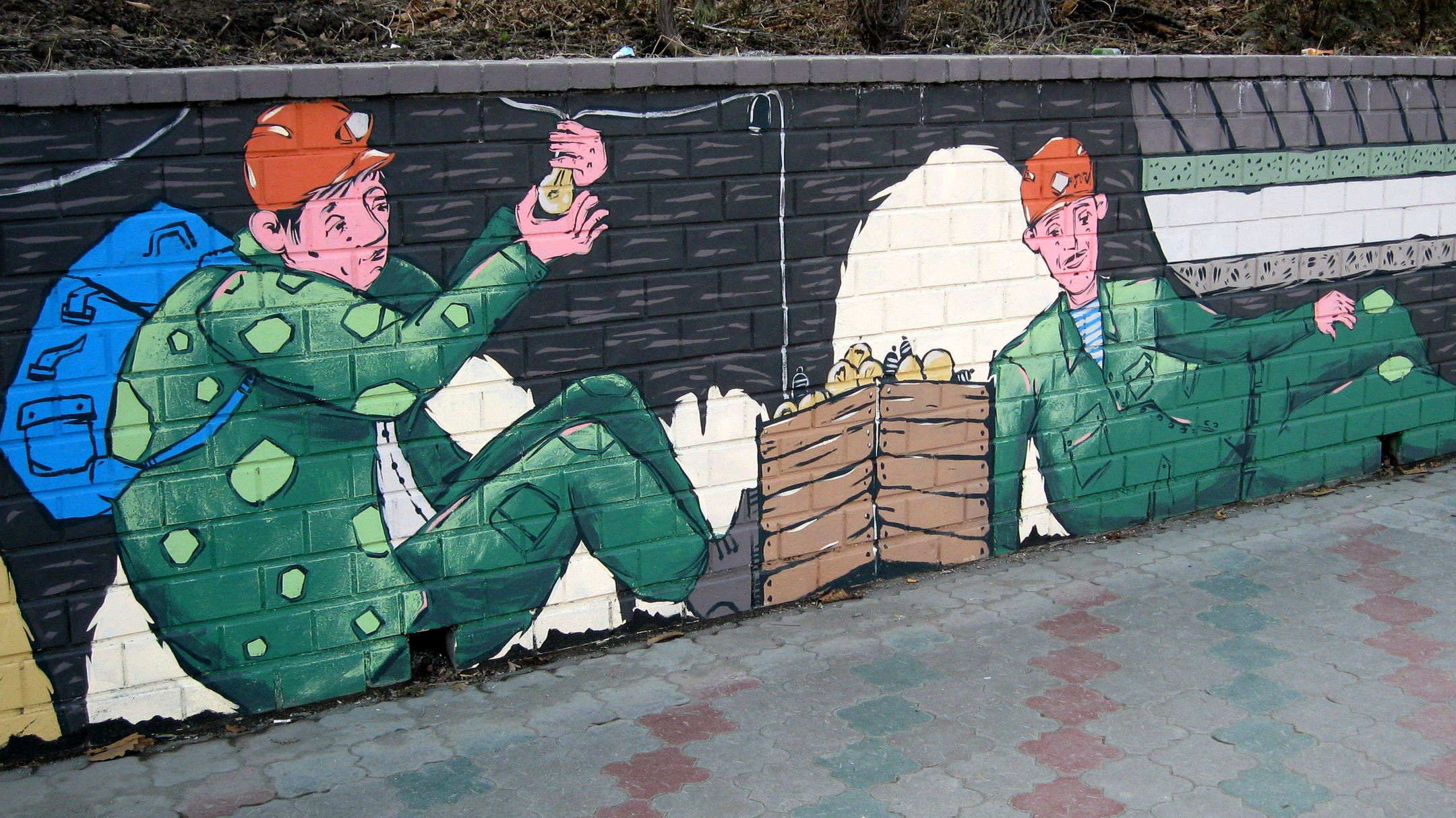 Диггеры. Художник Рыбак Николай