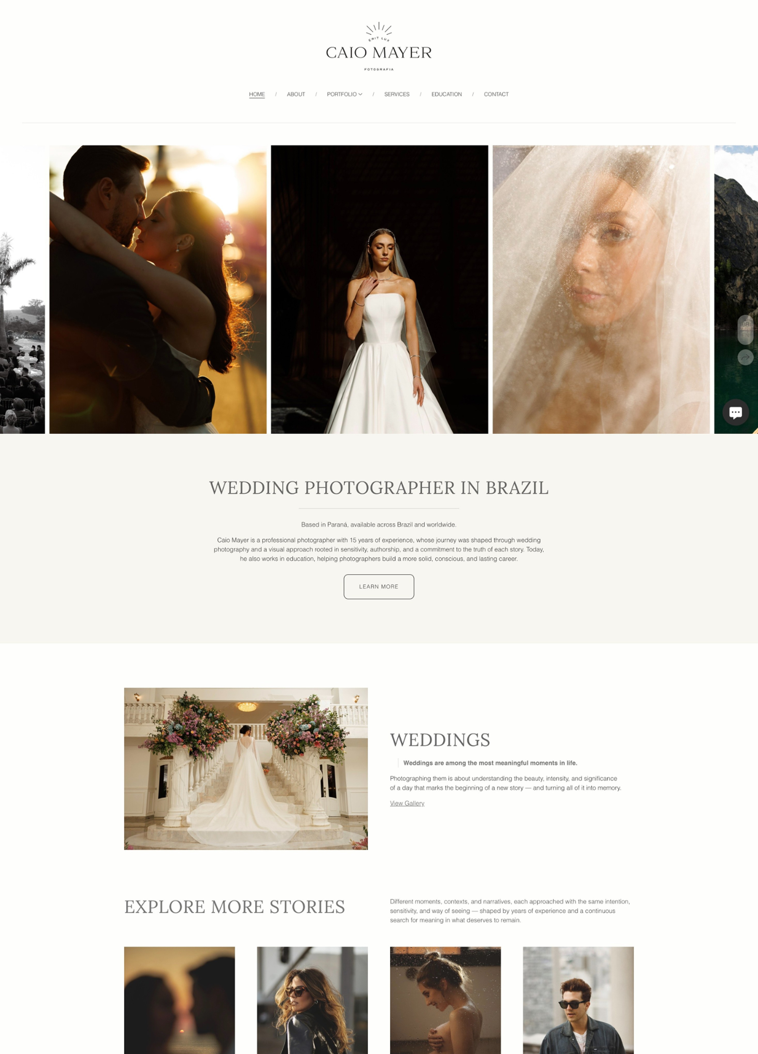 Custom website design by Wfolio