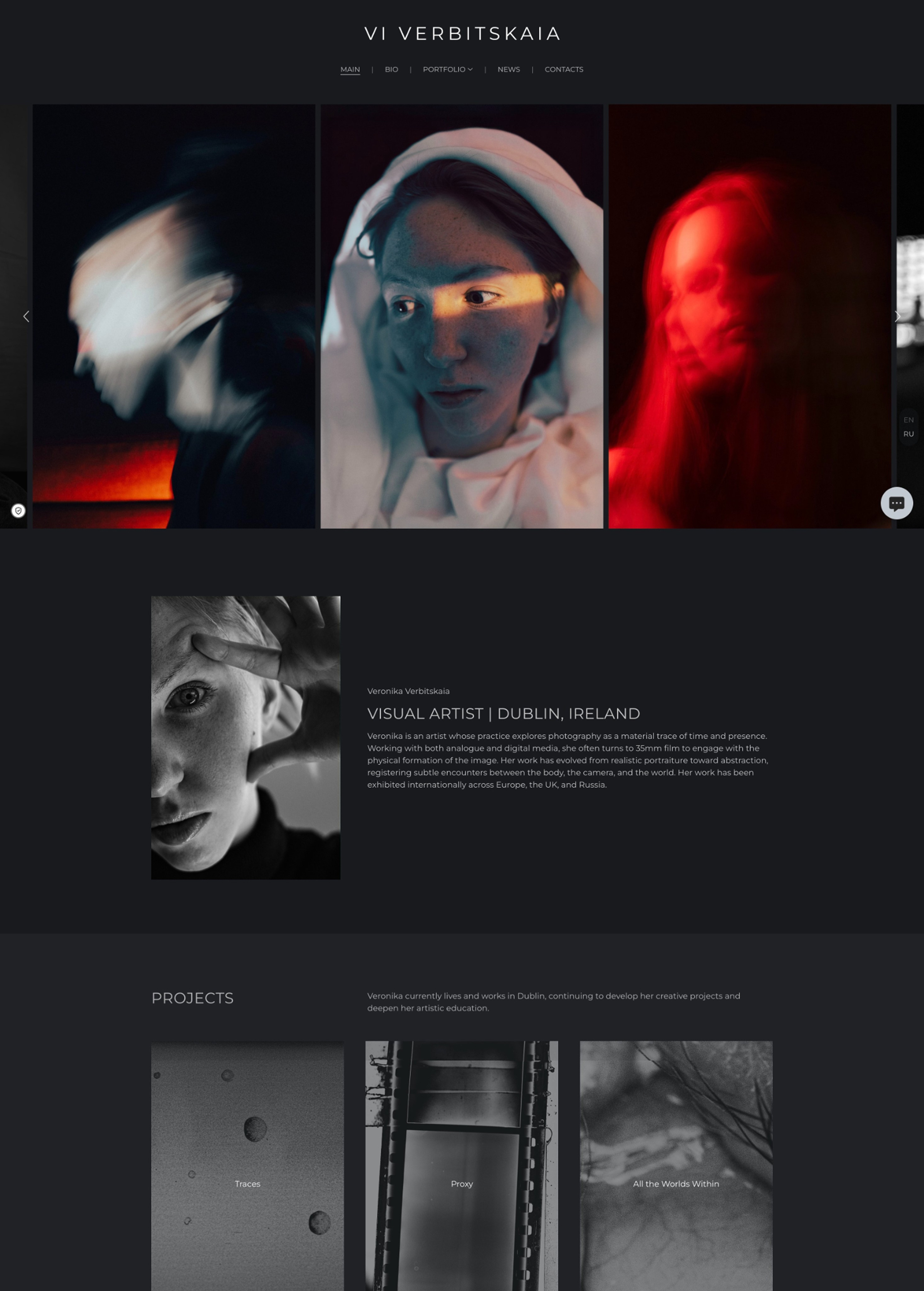Custom website design by Wfolio