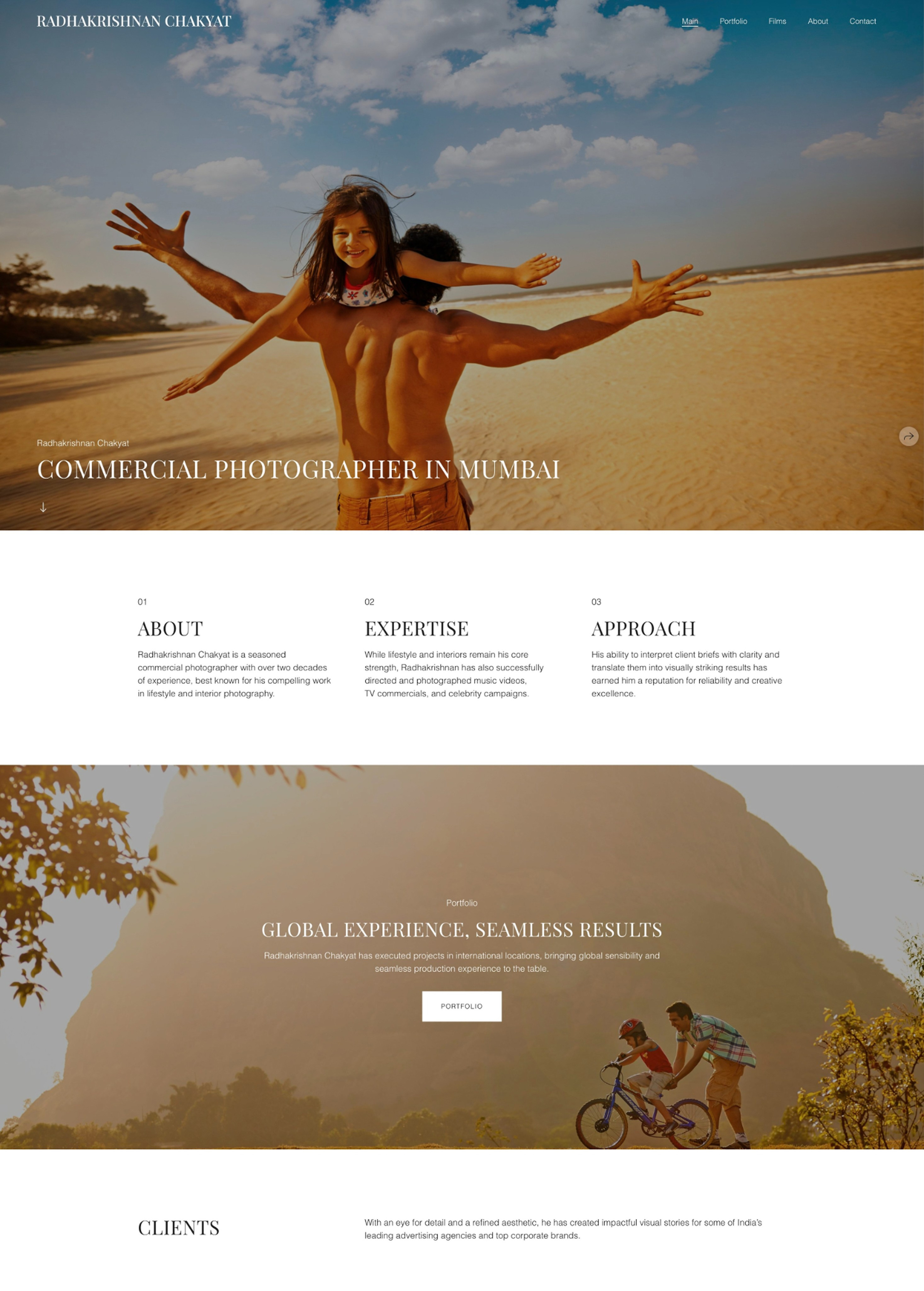 Custom website design by Wfolio