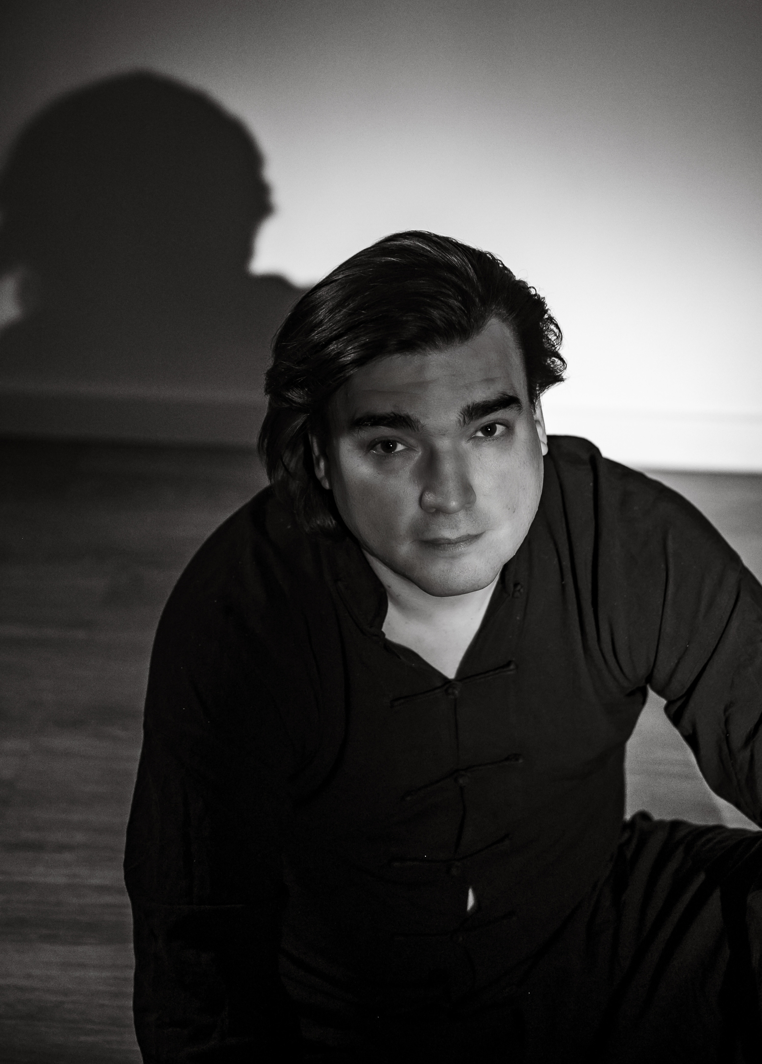 Мастер цигун Роман. Визуальный художник Лиана Даренская, Москва