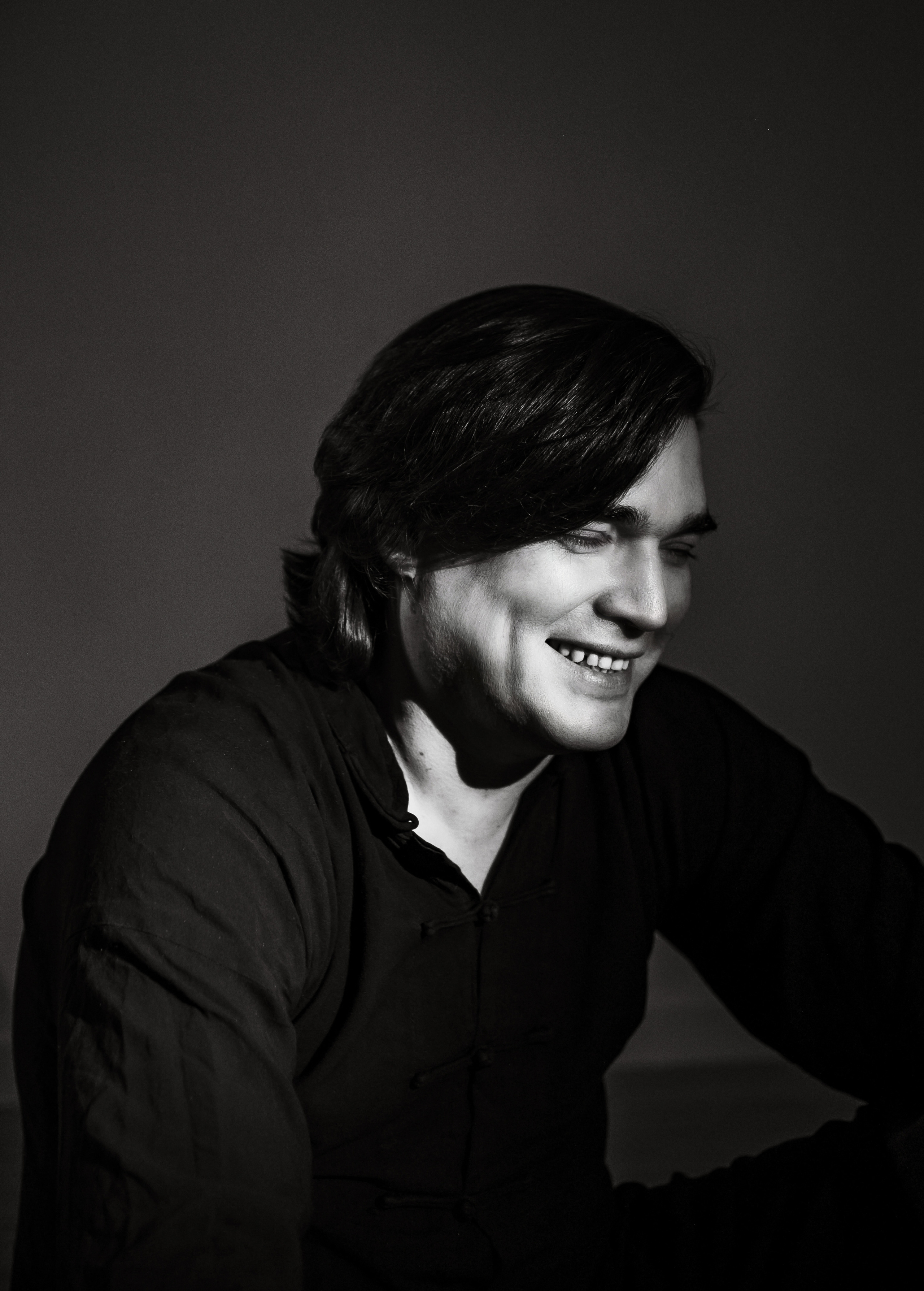 Мастер цигун Роман. Визуальный художник Лиана Даренская, Москва