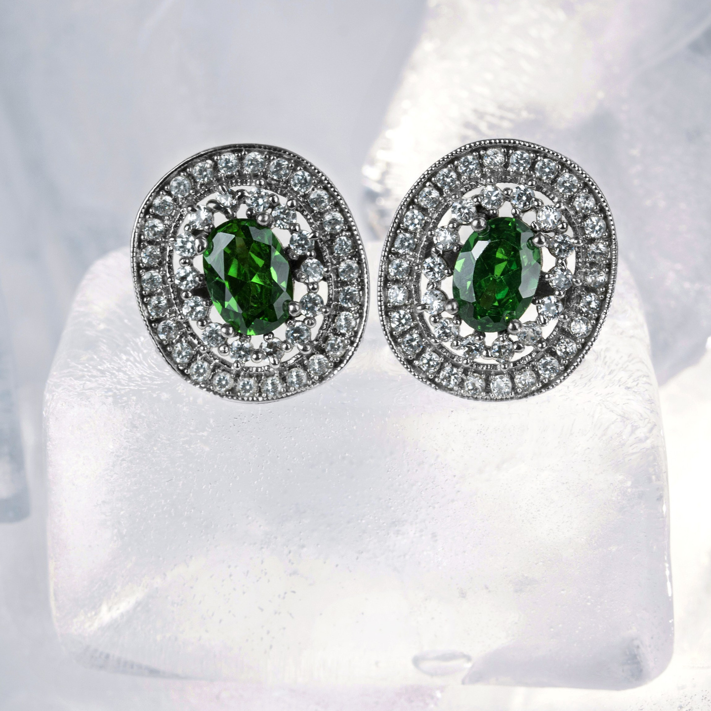 Ювелирный серьги из серебра 925 пробы