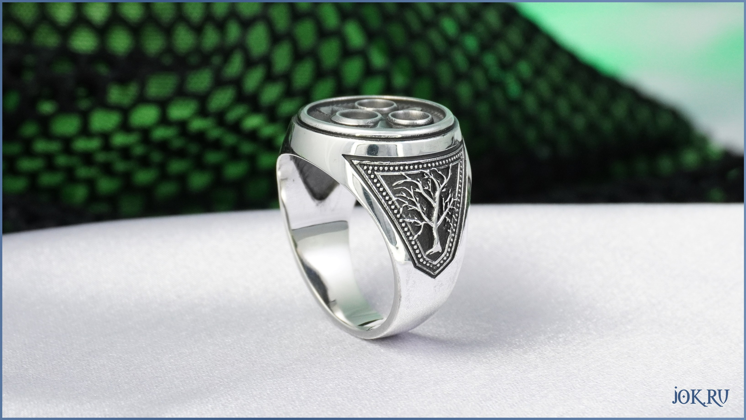 Кольцо с эмблемой Нургла Хаос Warhammer 40 000