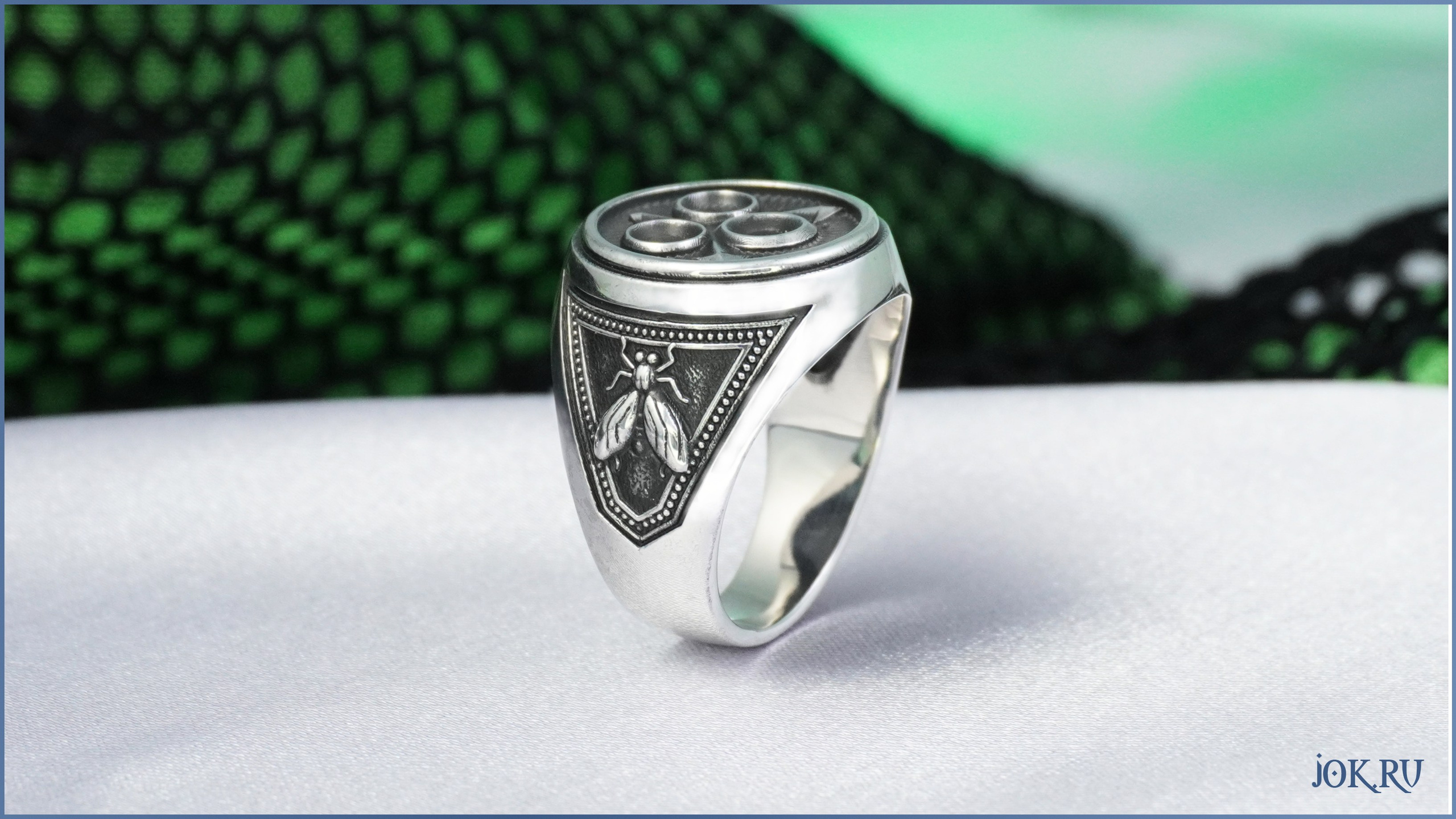 Кольцо Нургл Вархаммер 40k ювелирное украшение на заказ