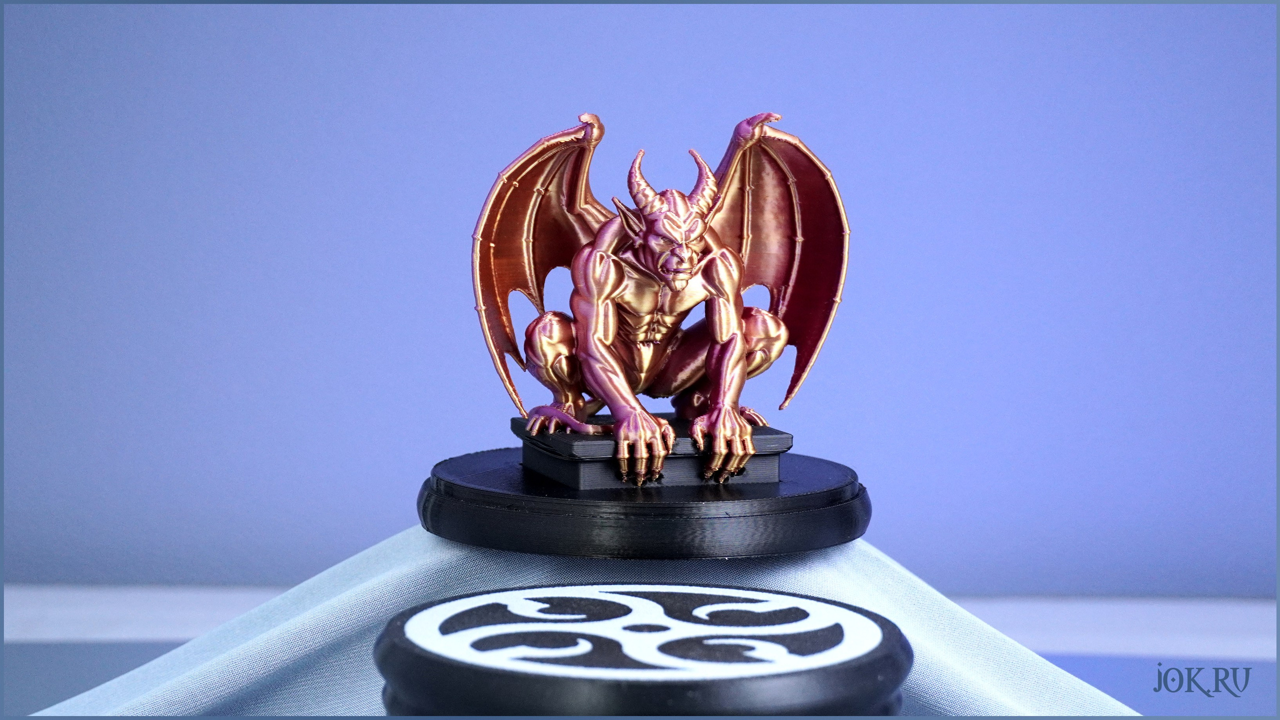 Сувенирная продукция для маркетплейса: серия 3D‑печатных миниатюр в фэнтези‑стиле.