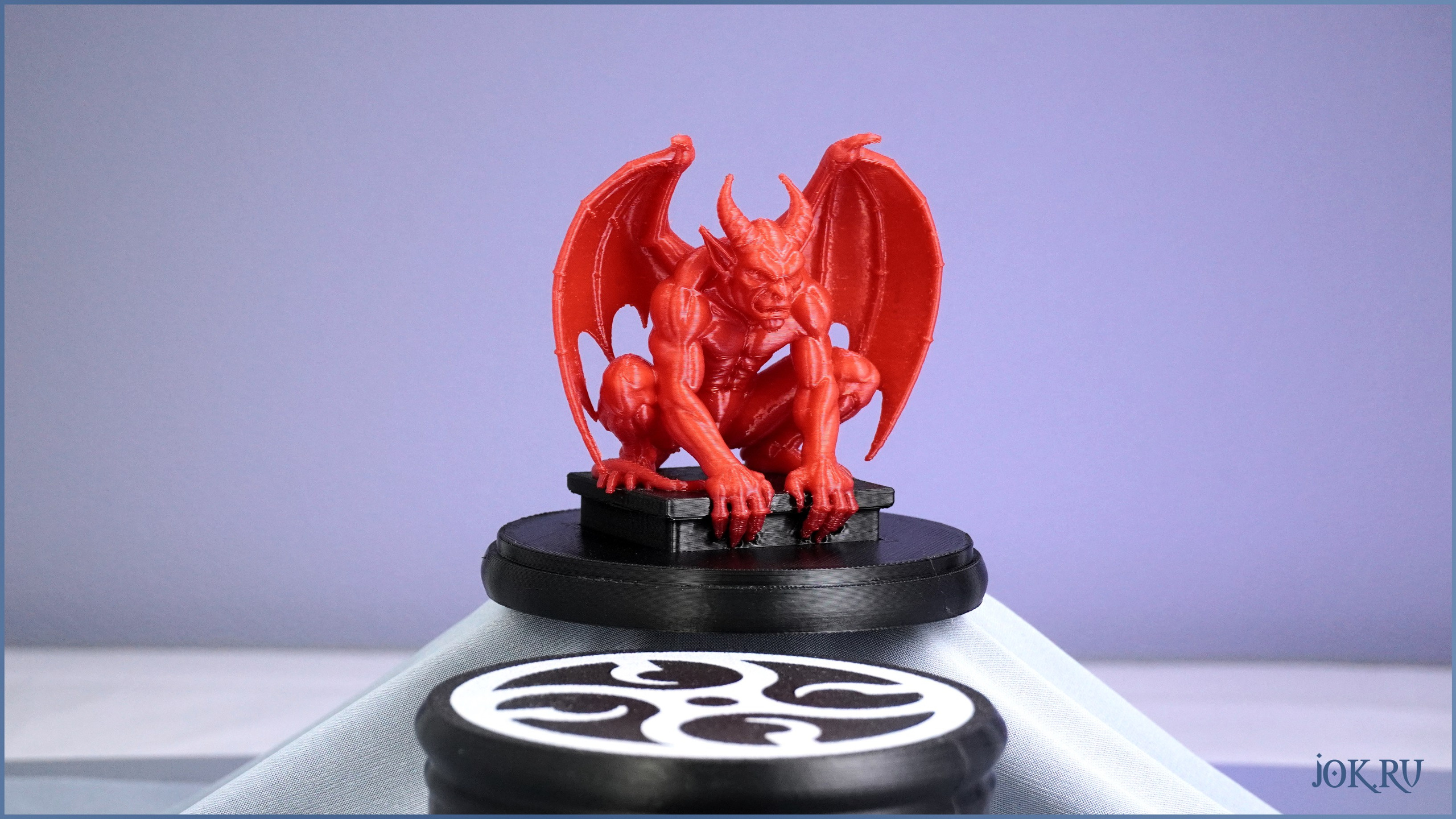 Миниатюра из популярного сериала, напечатанная на 3D‑принтере, масштаб 1:12.