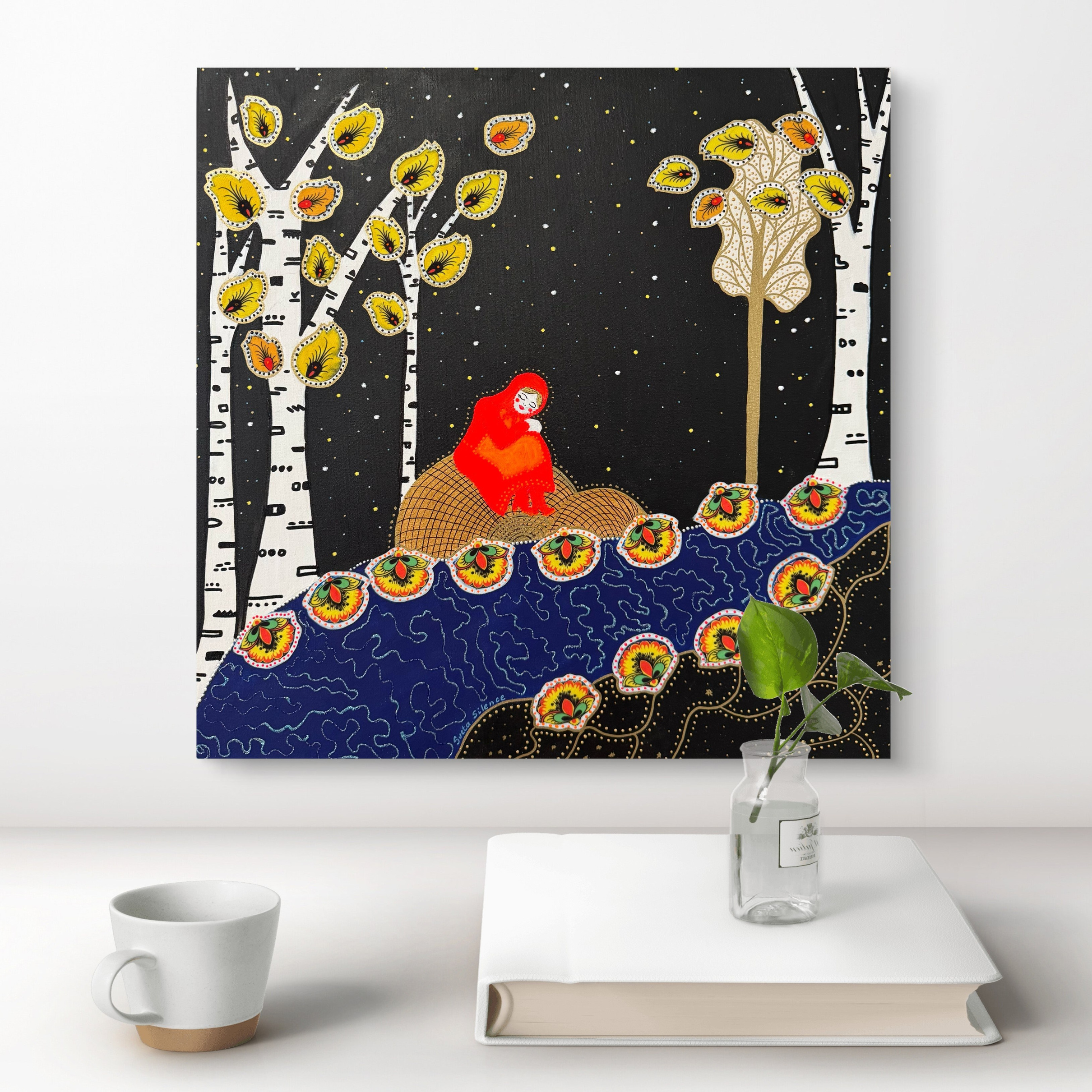 Светлана Яшина «Ой, девоньки! Грусть, тоска, меня съедает». Декор для дома