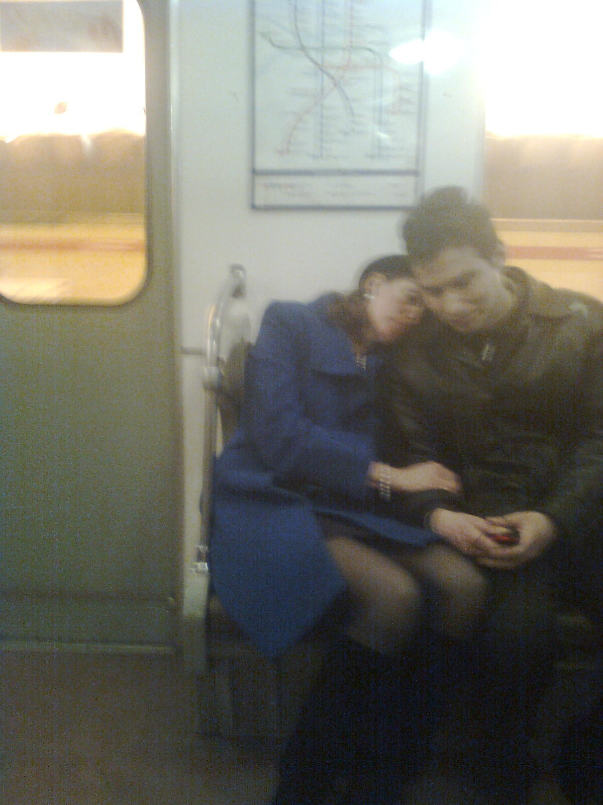 Питерское метро. Художник. Фотограф